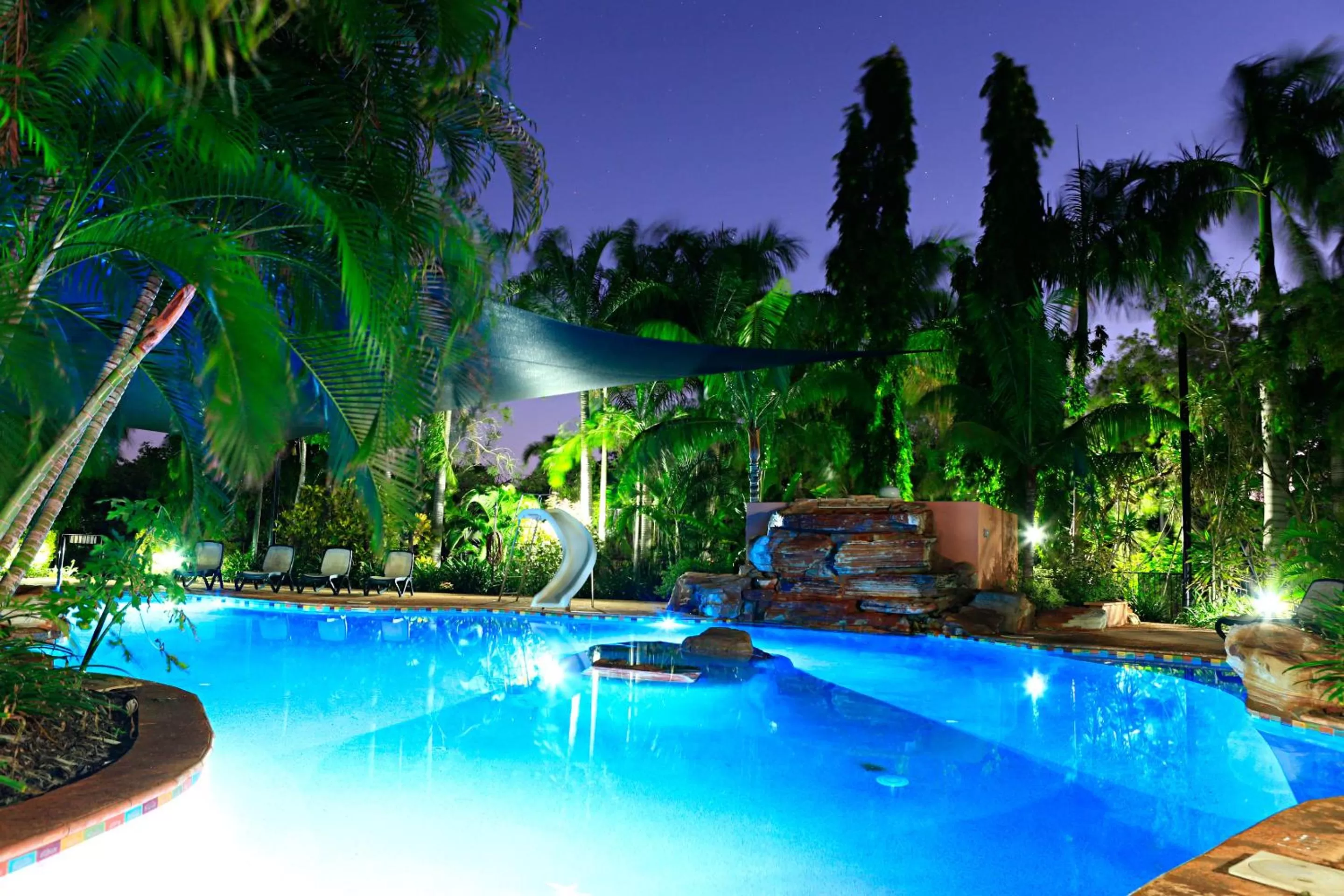 Swimming pool in Habitat Resort