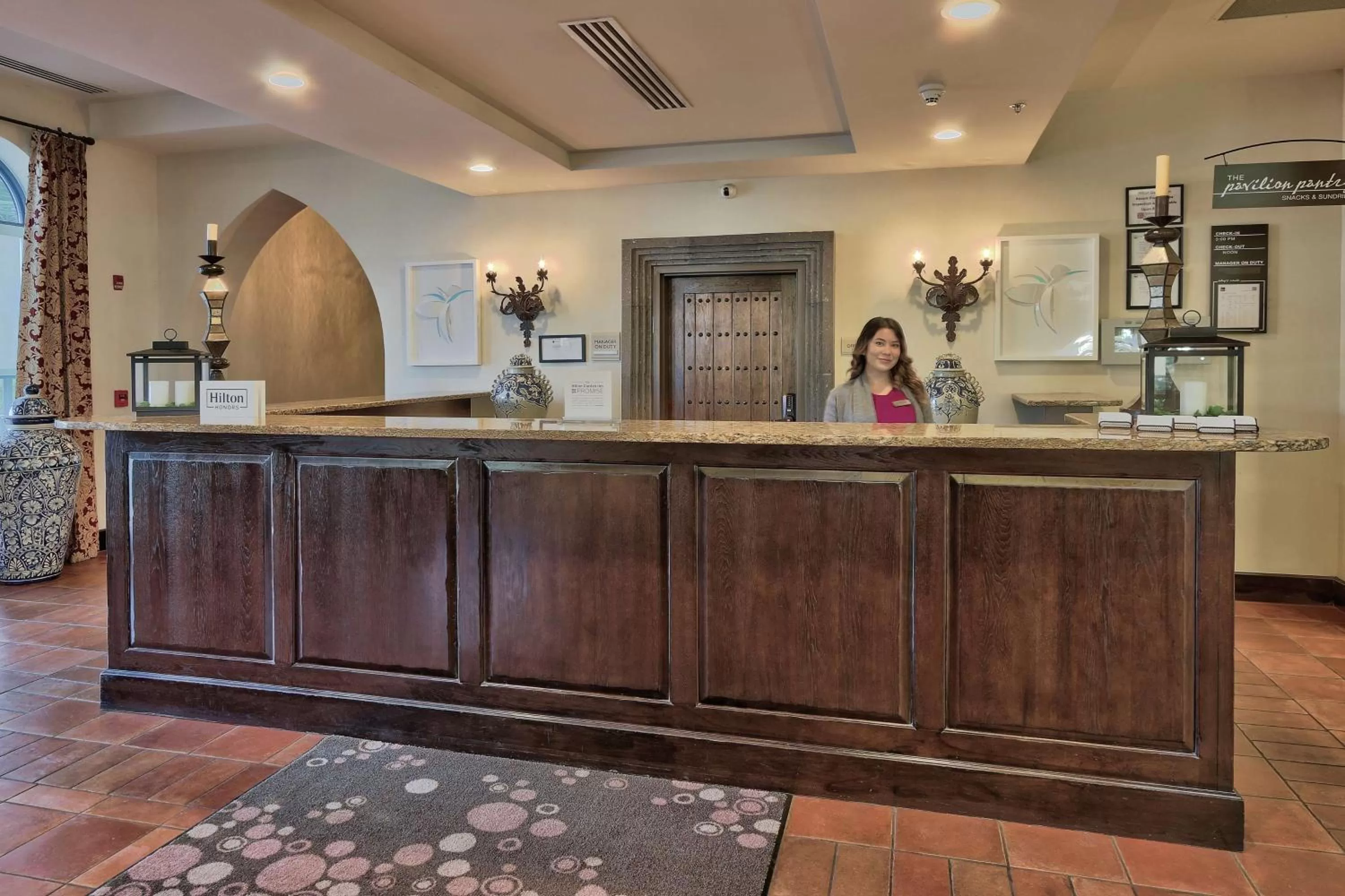 Lobby or reception in Hilton Garden Inn Las Cruces