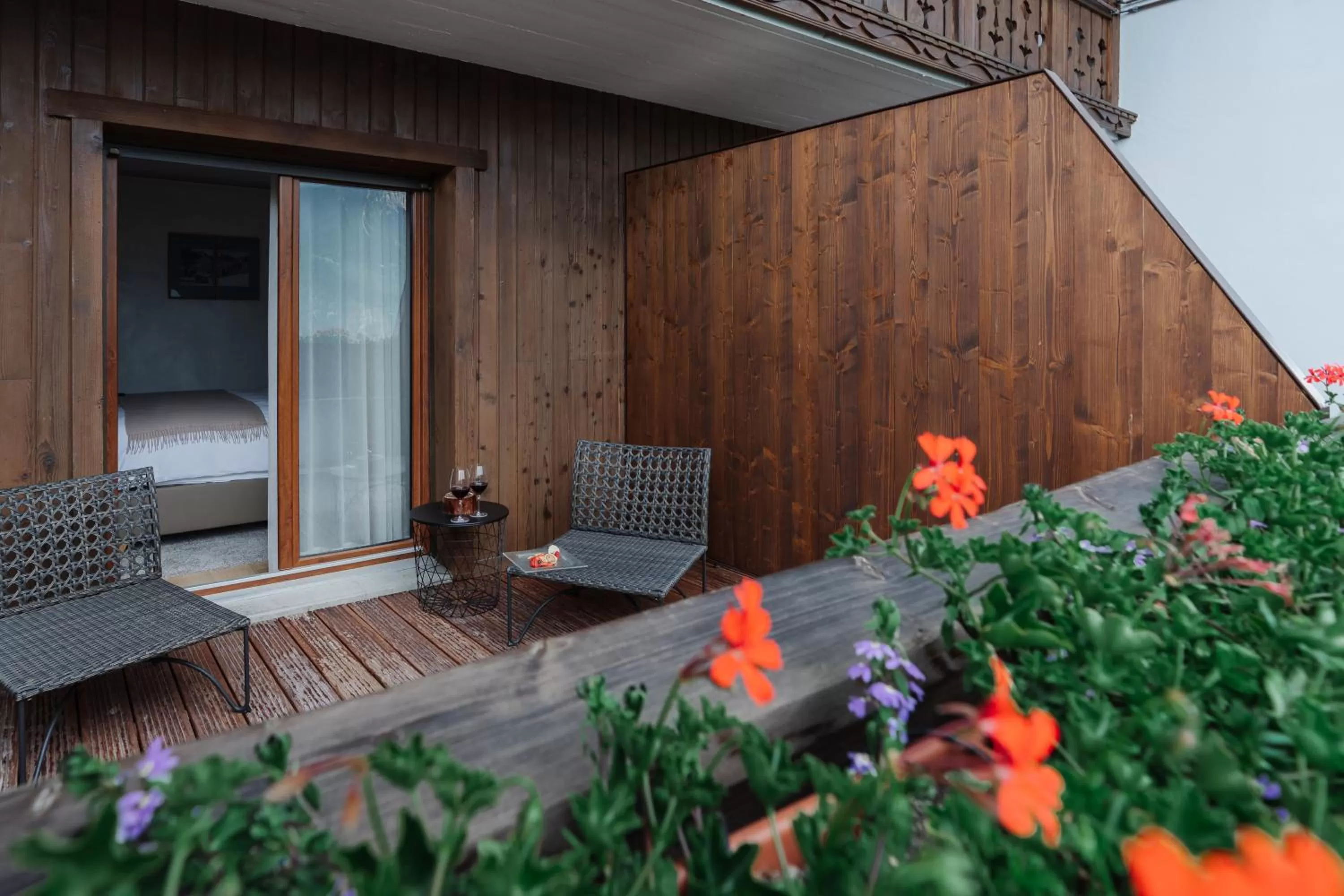 Balcony/Terrace in Boutique Hotel Panorama