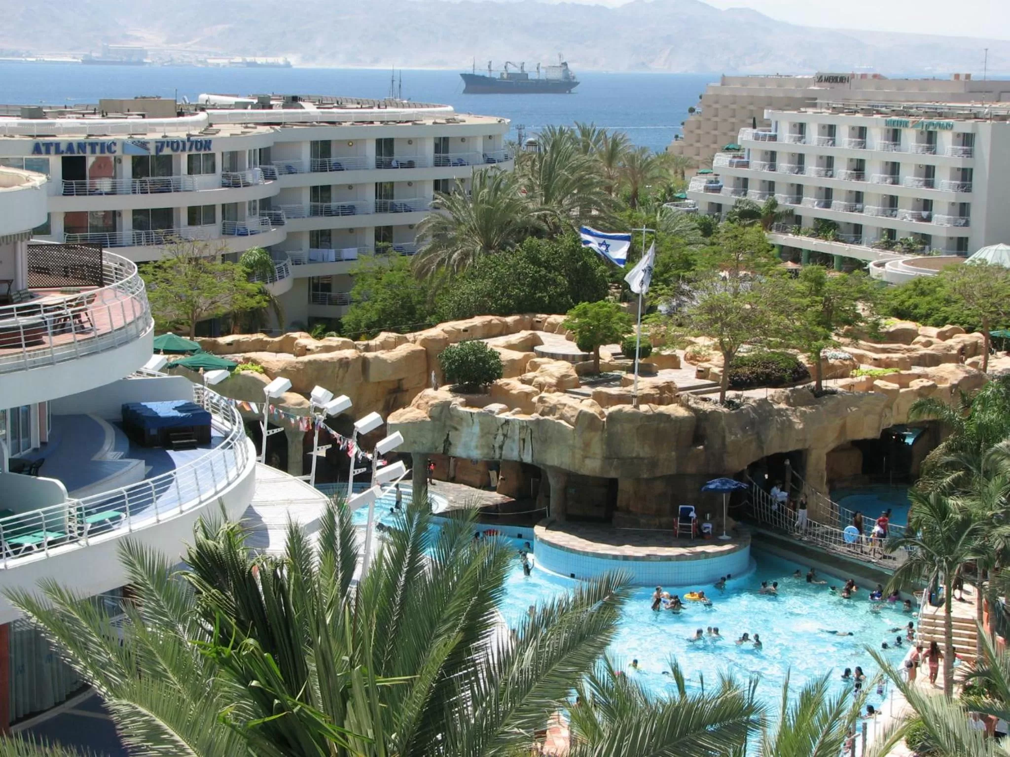 Aqua park in Club Hotel Eilat - All Suites Hotel