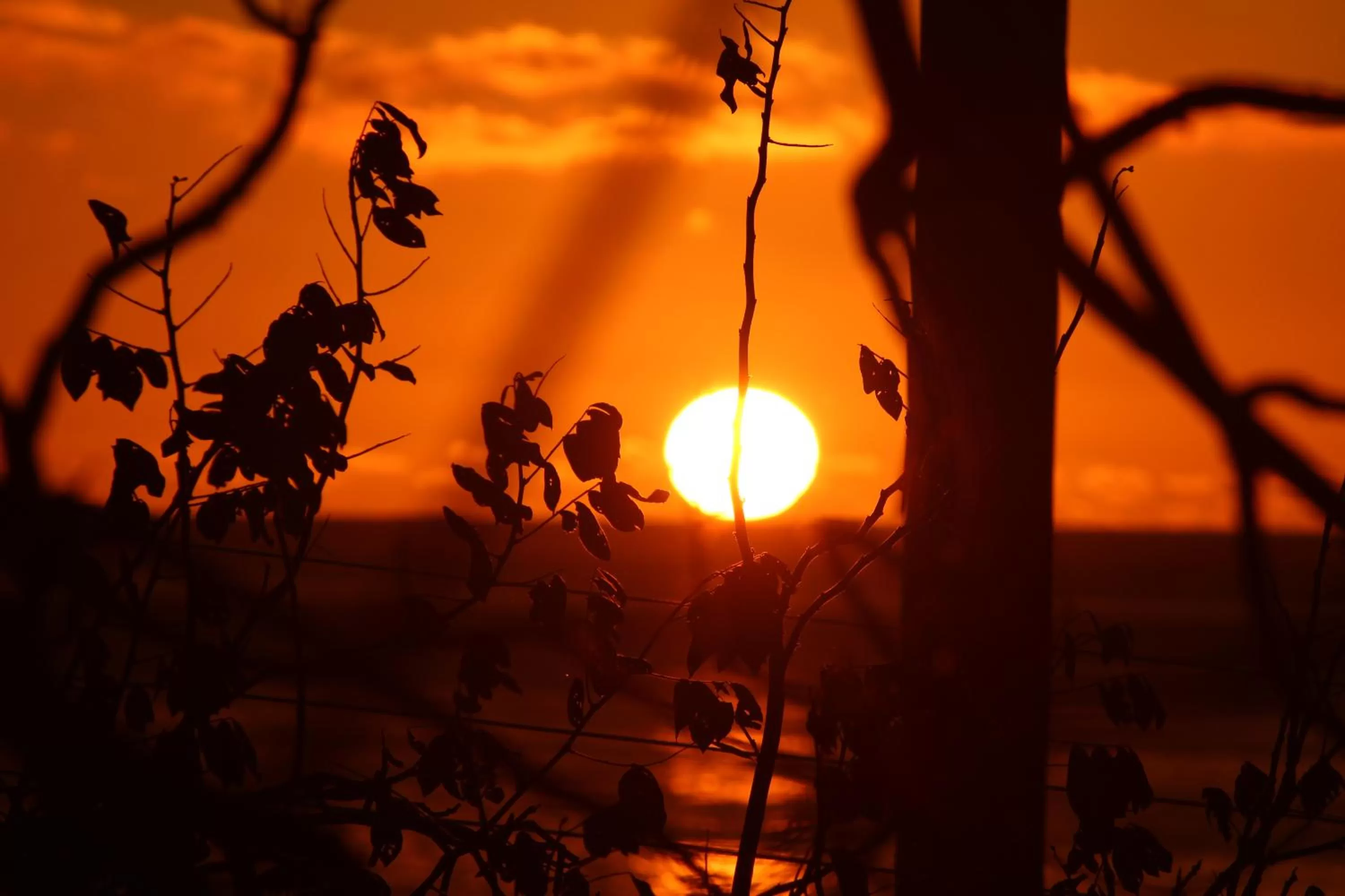 Sunrise/Sunset in Hostal Cabañas Don Jorge