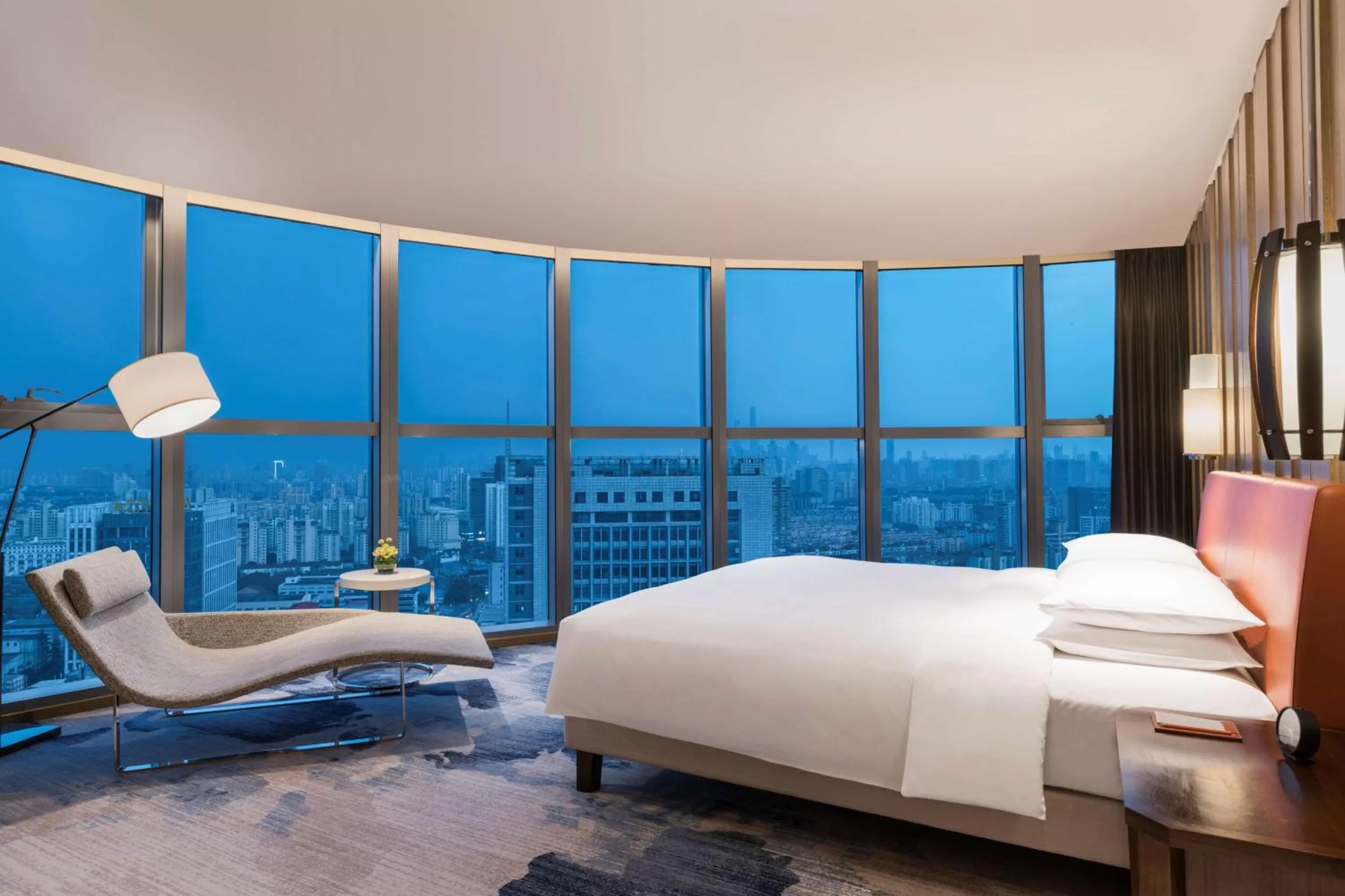 Photo of the whole room in Hyatt Regency Shanghai Wujiaochang