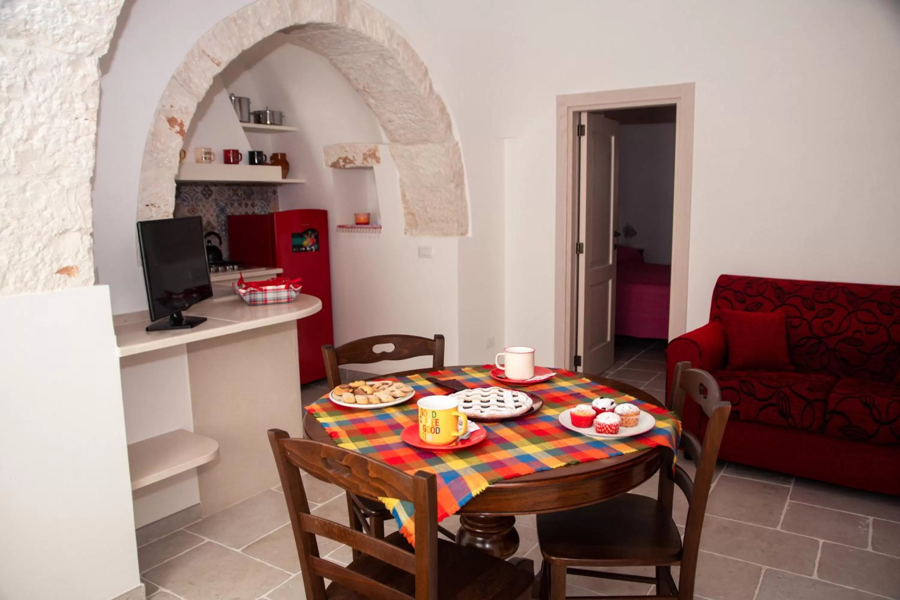 Living room in Trulli Donna Isabella