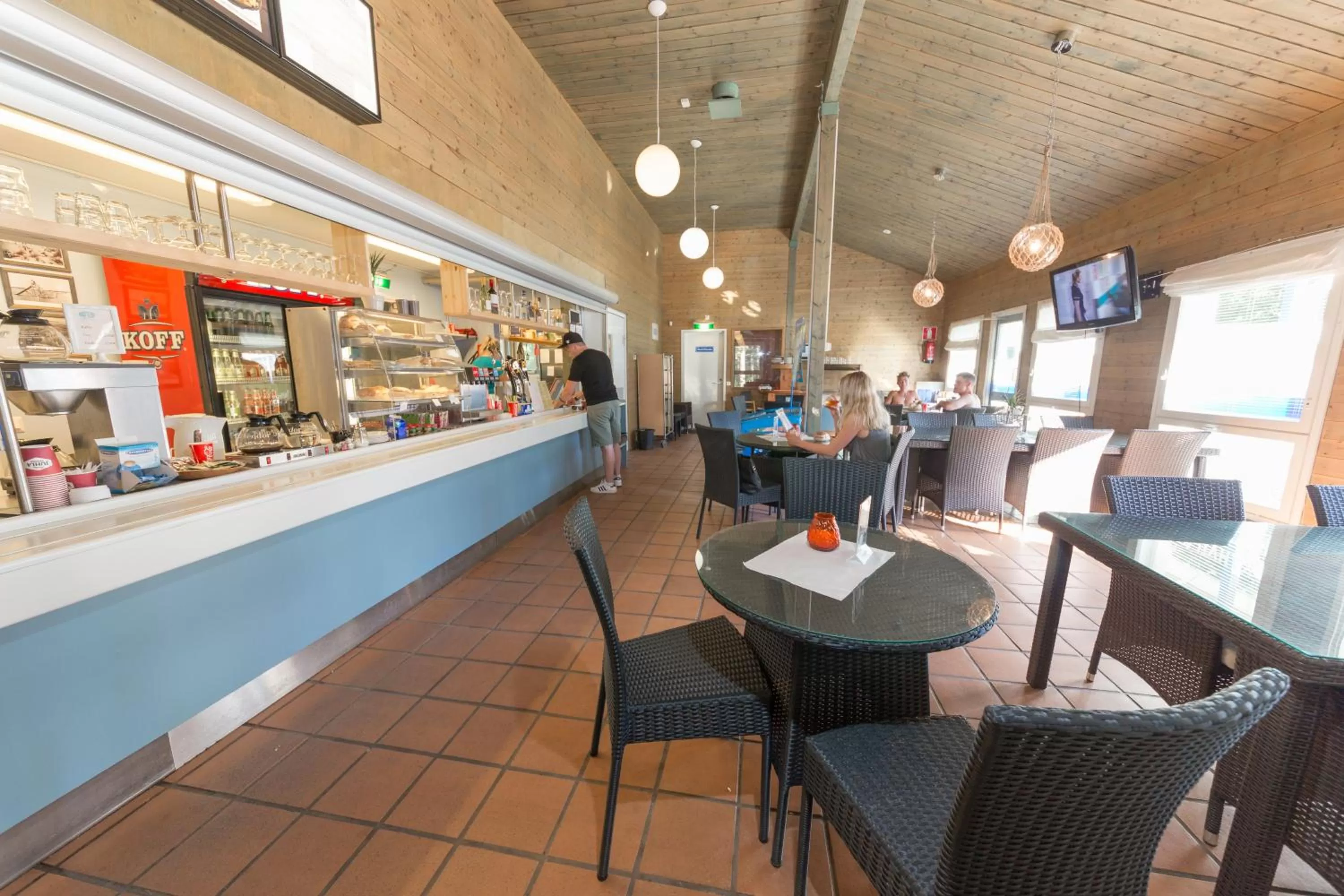 Restaurant/places to eat in Yyteri Holiday Cottages