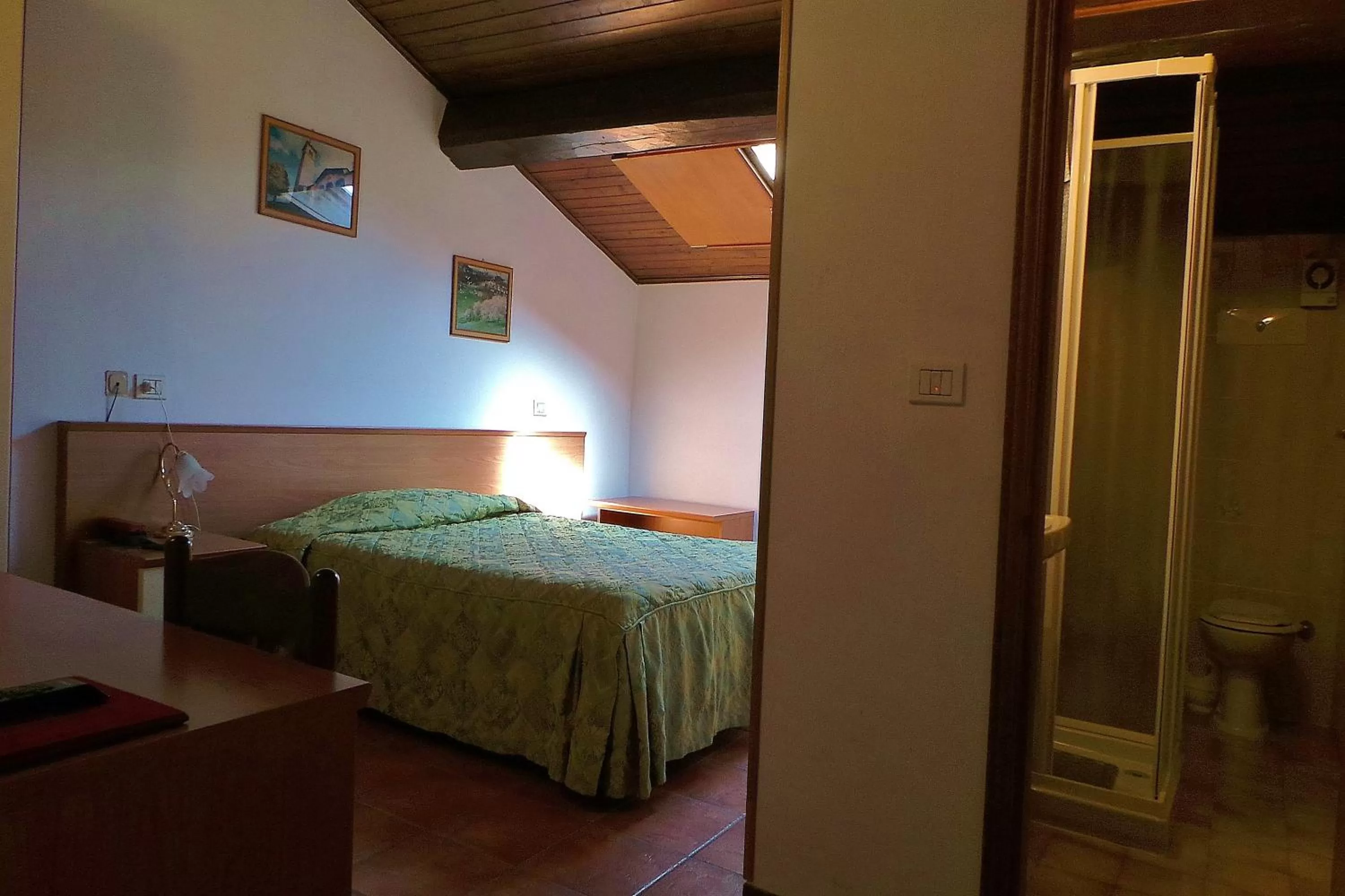 Bedroom, Bed in Hotel Roma