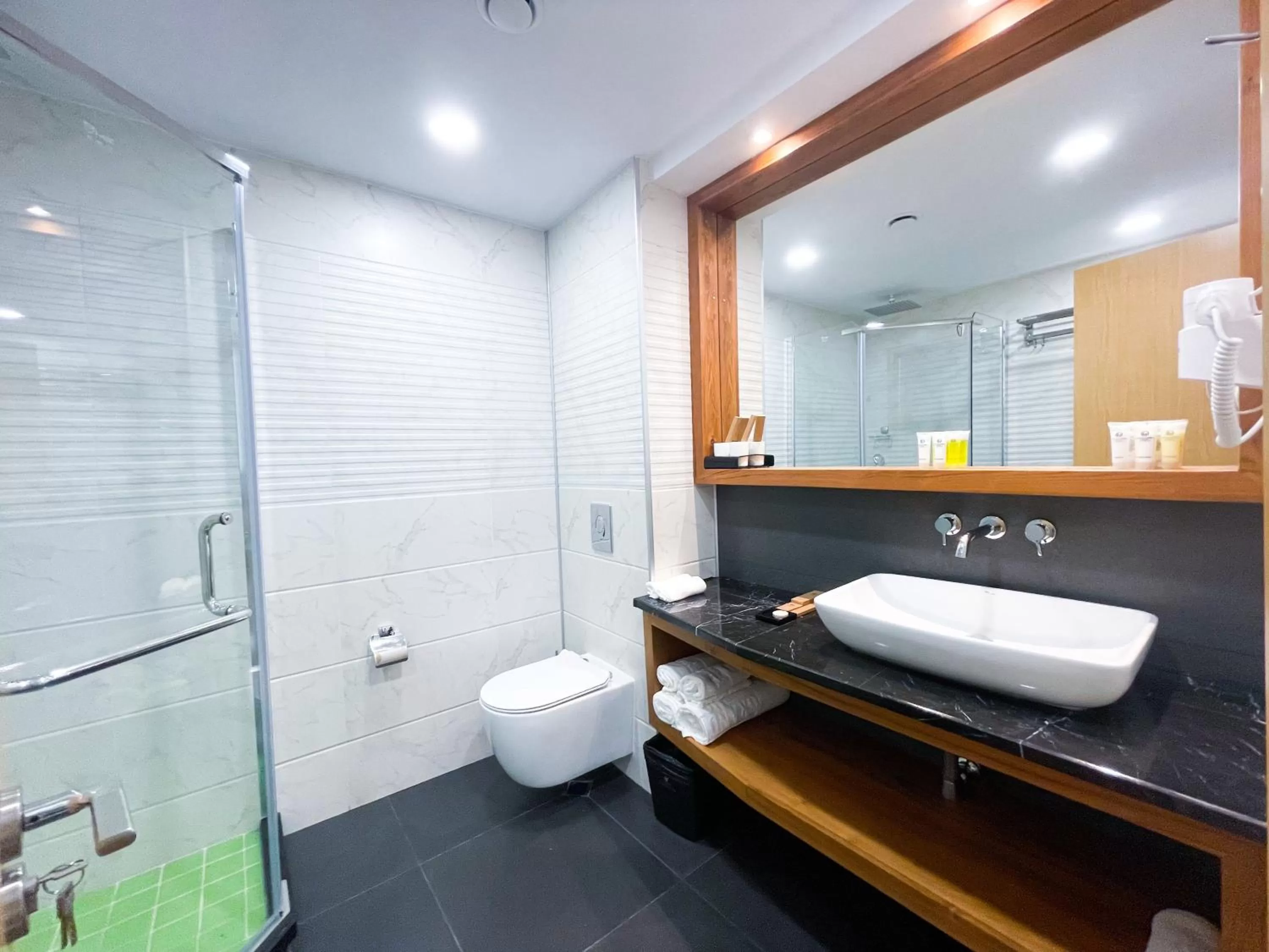 Shower in Grand Opera Hotel