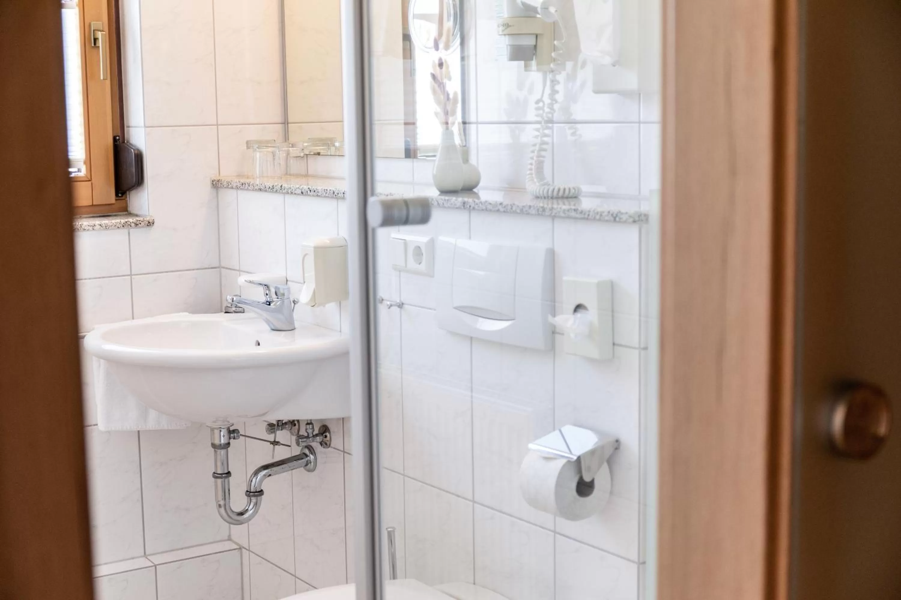 Shower in Landhaus Lauble