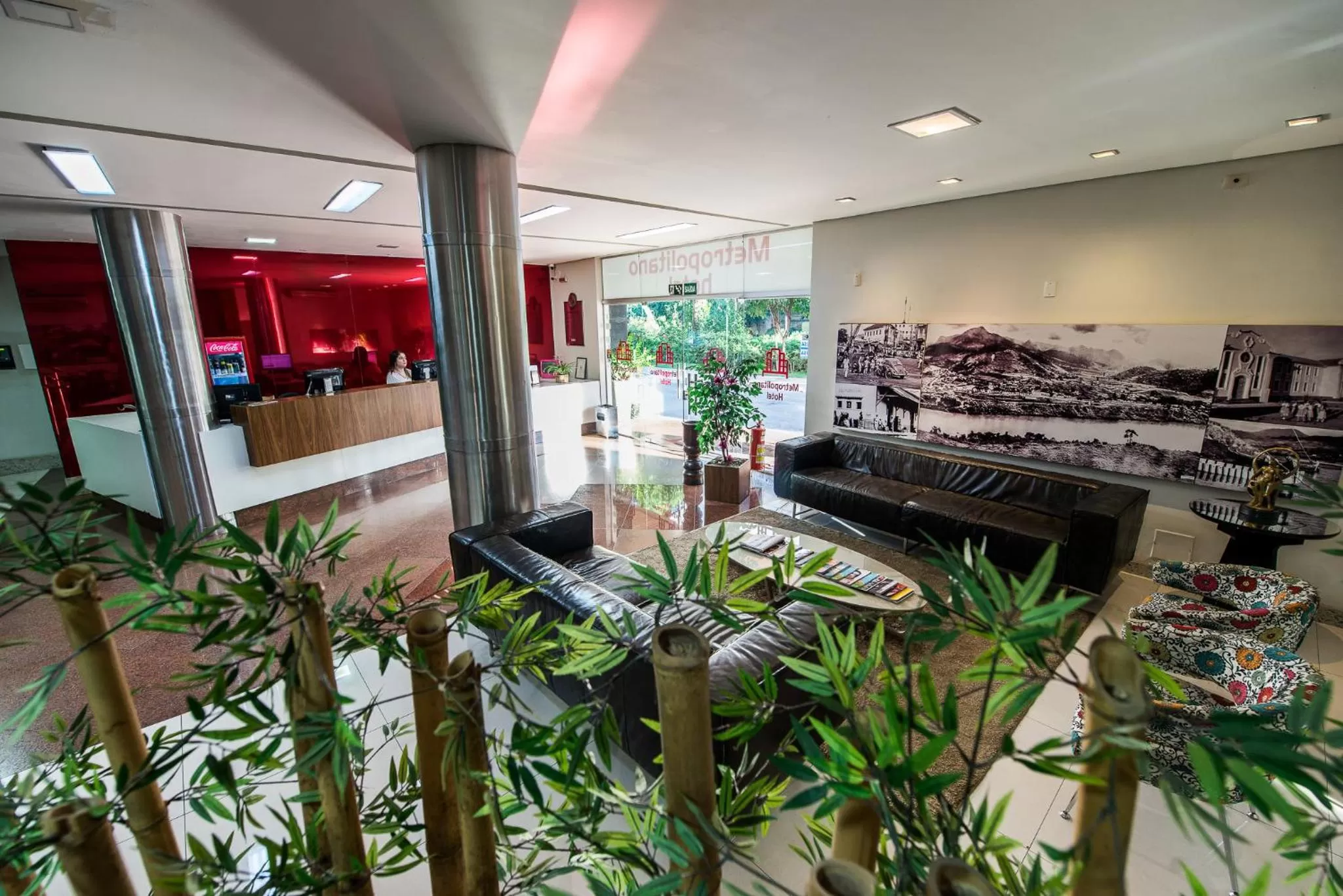 Lobby or reception in Hotel Metropolitano