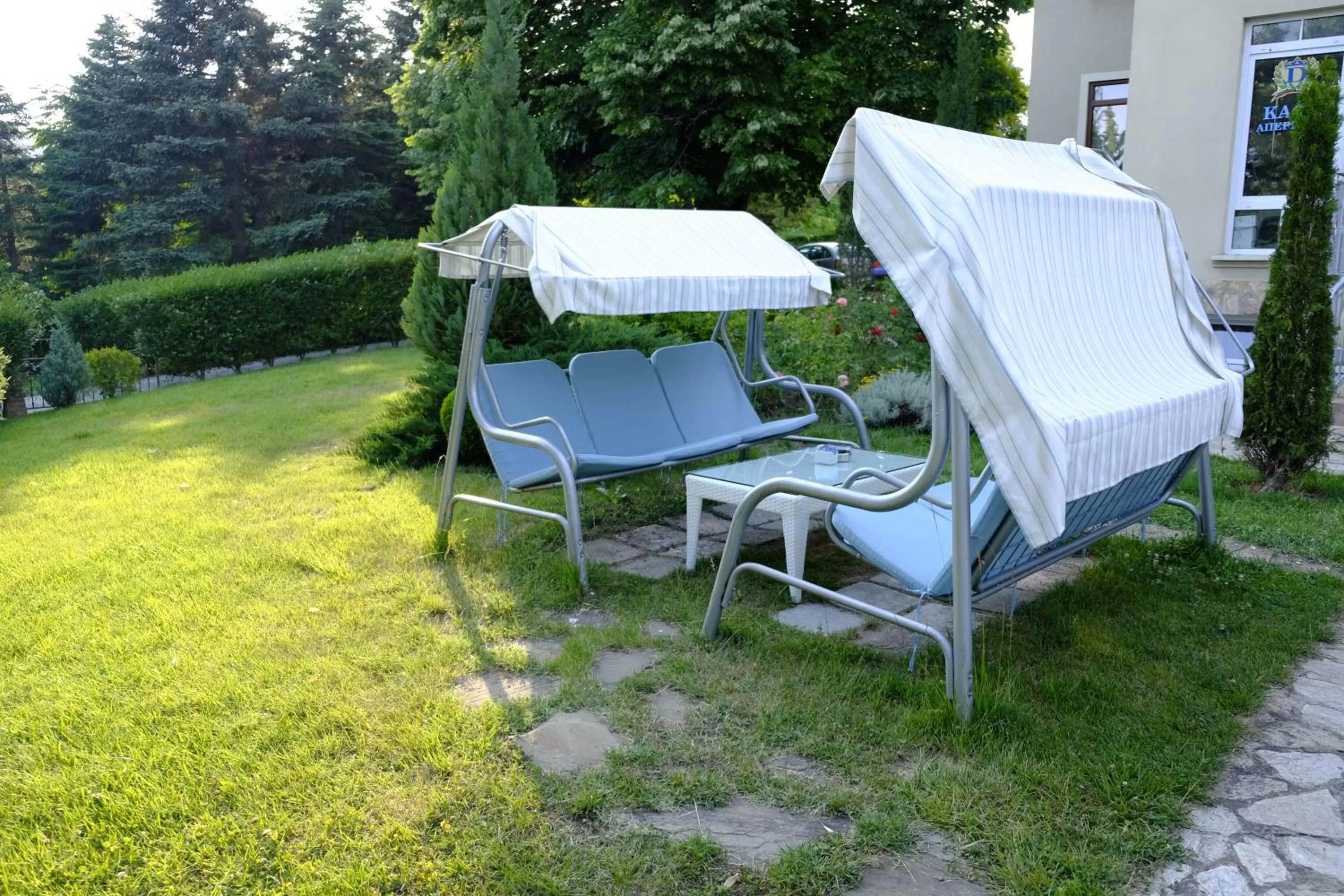 Garden in Hotel Duchess