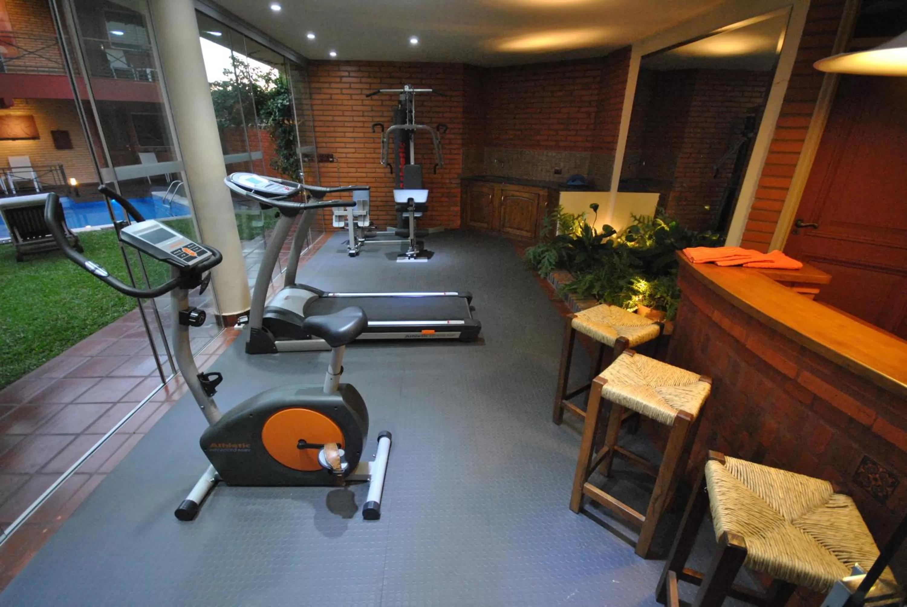 Fitness centre/facilities in Villa Floreal Hotel Boutique