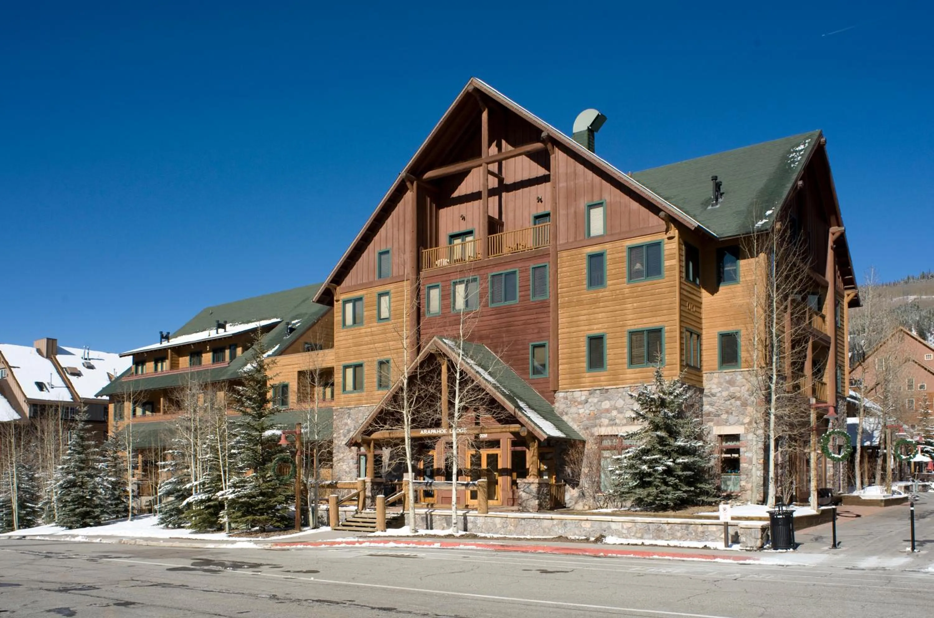 Facade/entrance, Winter in River Run Village by Keystone Resort