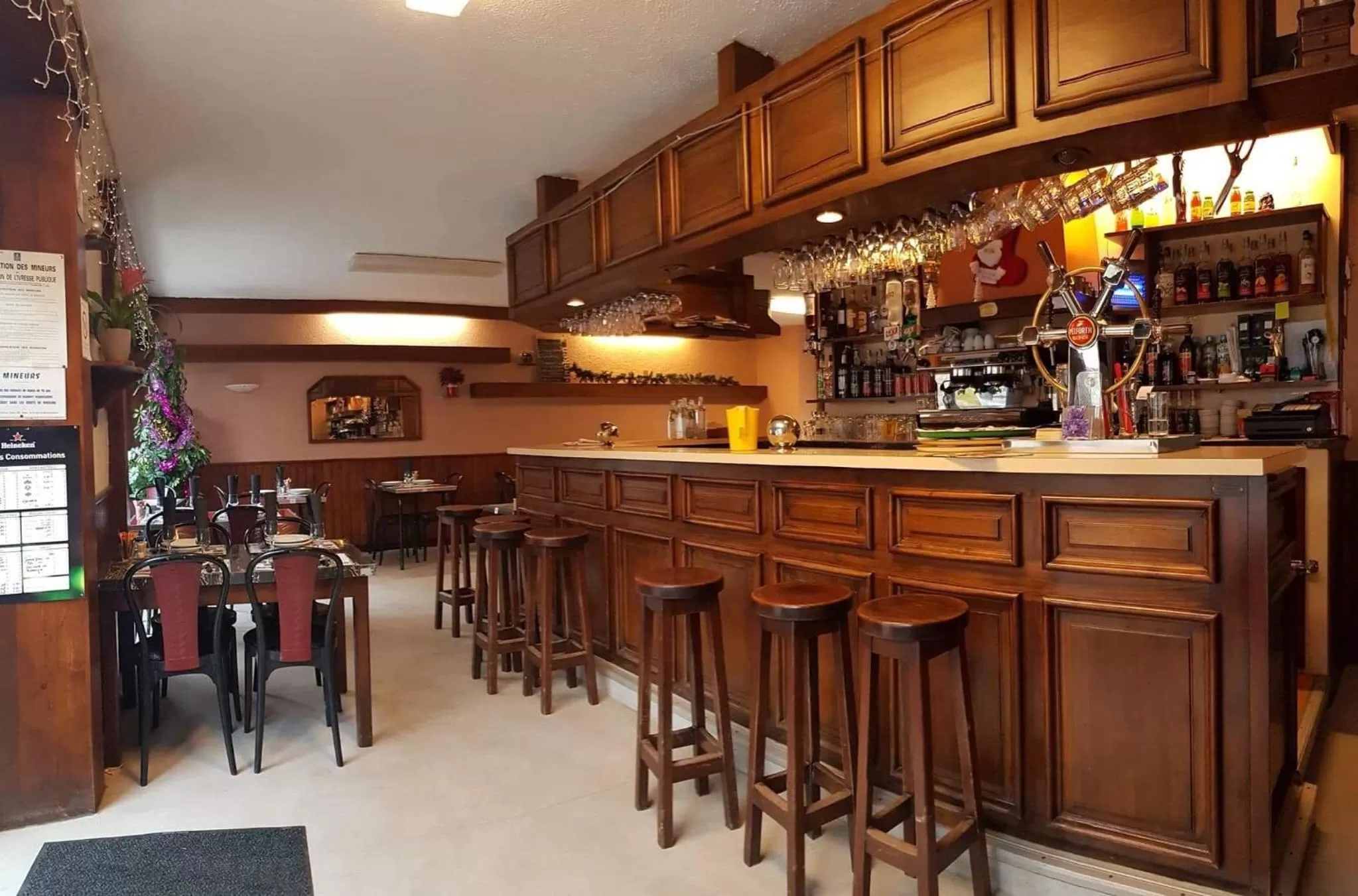 Lounge or bar in Hotel Restaurant L'AGAPANTHE