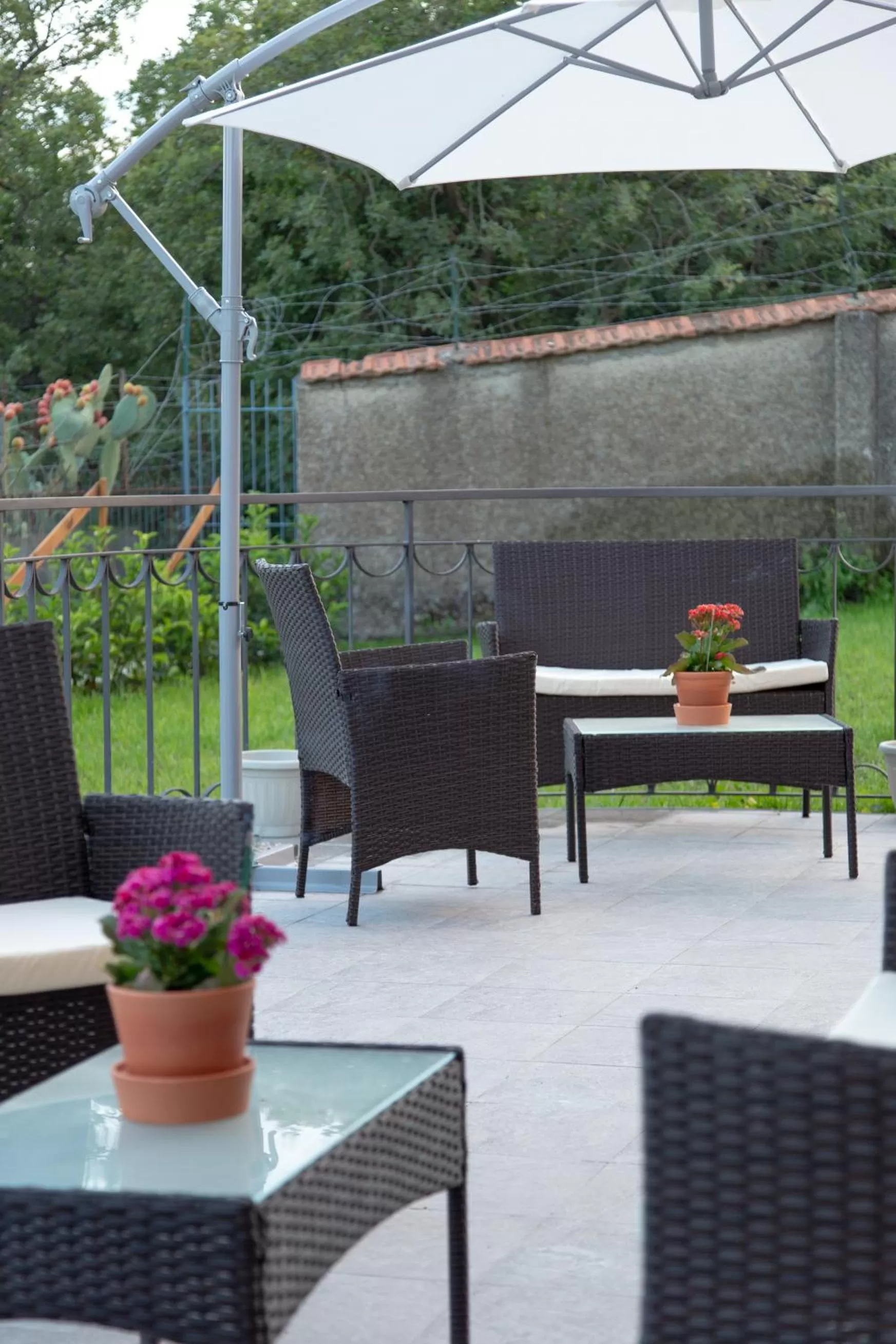 Garden in UP&B Rooms Catania