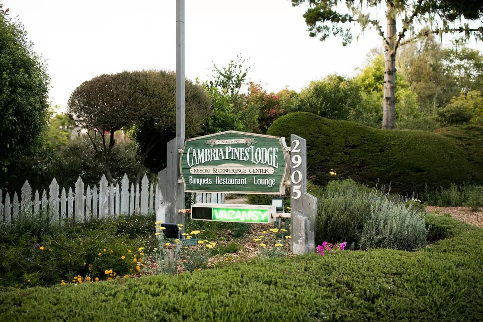 Property building in Cambria Pines Lodge