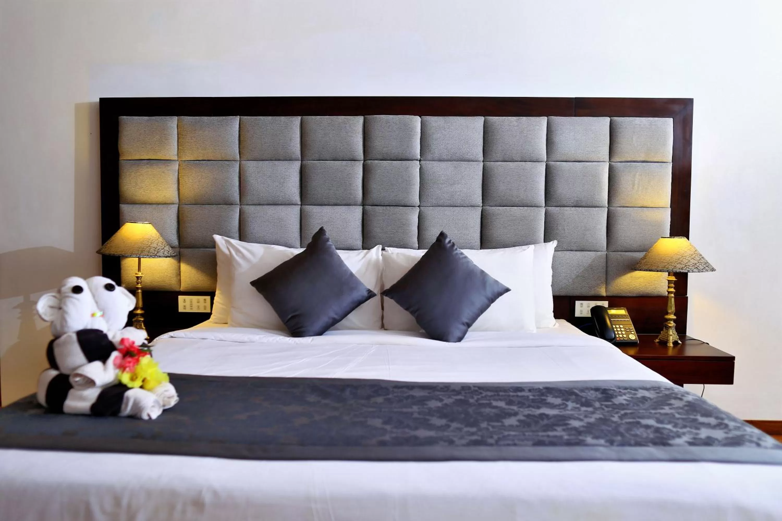 Bed in Amaranthe Bay Resort & Spa