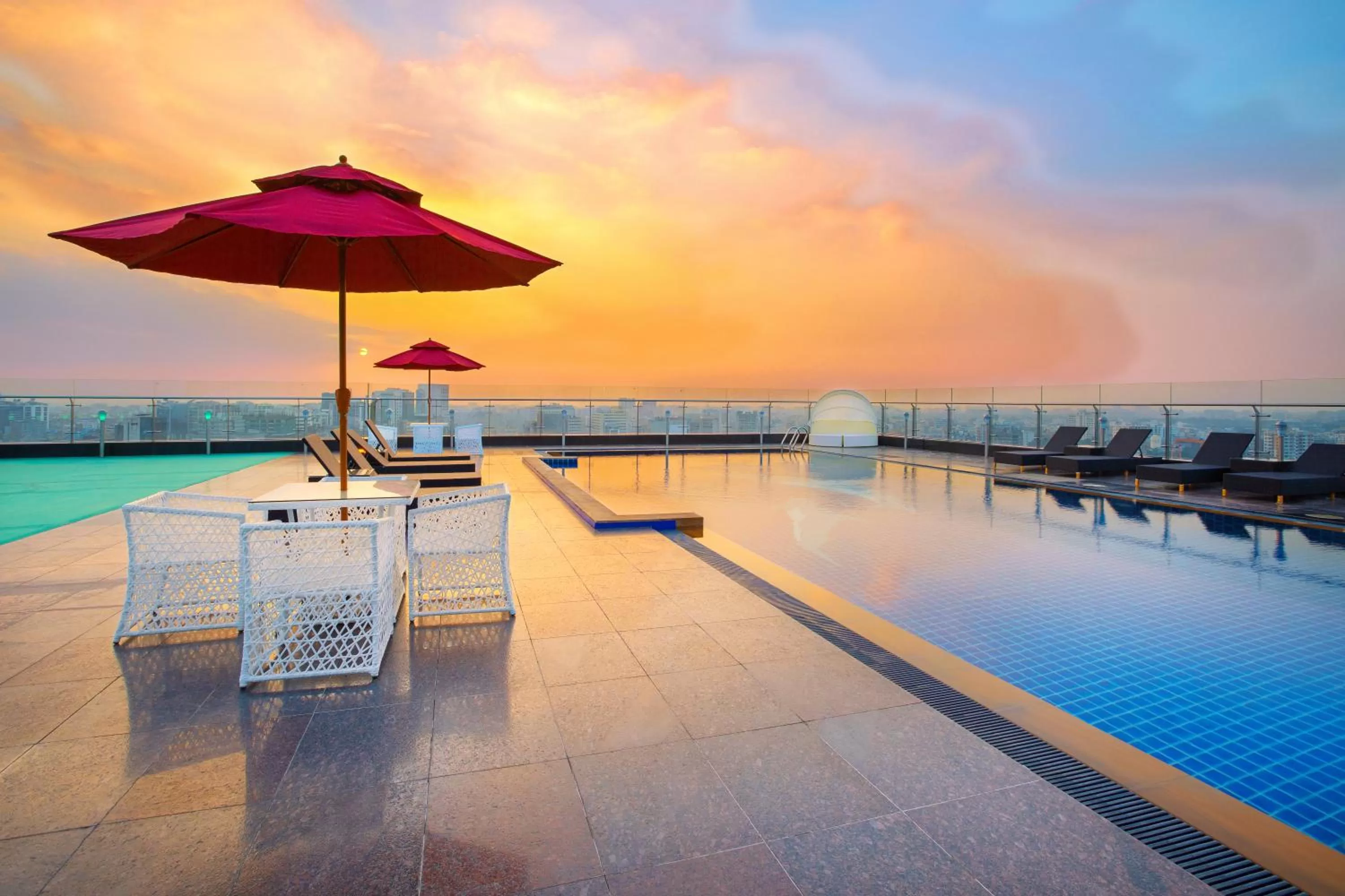 Balcony/Terrace in Holiday Inn Dhaka City Centre by IHG