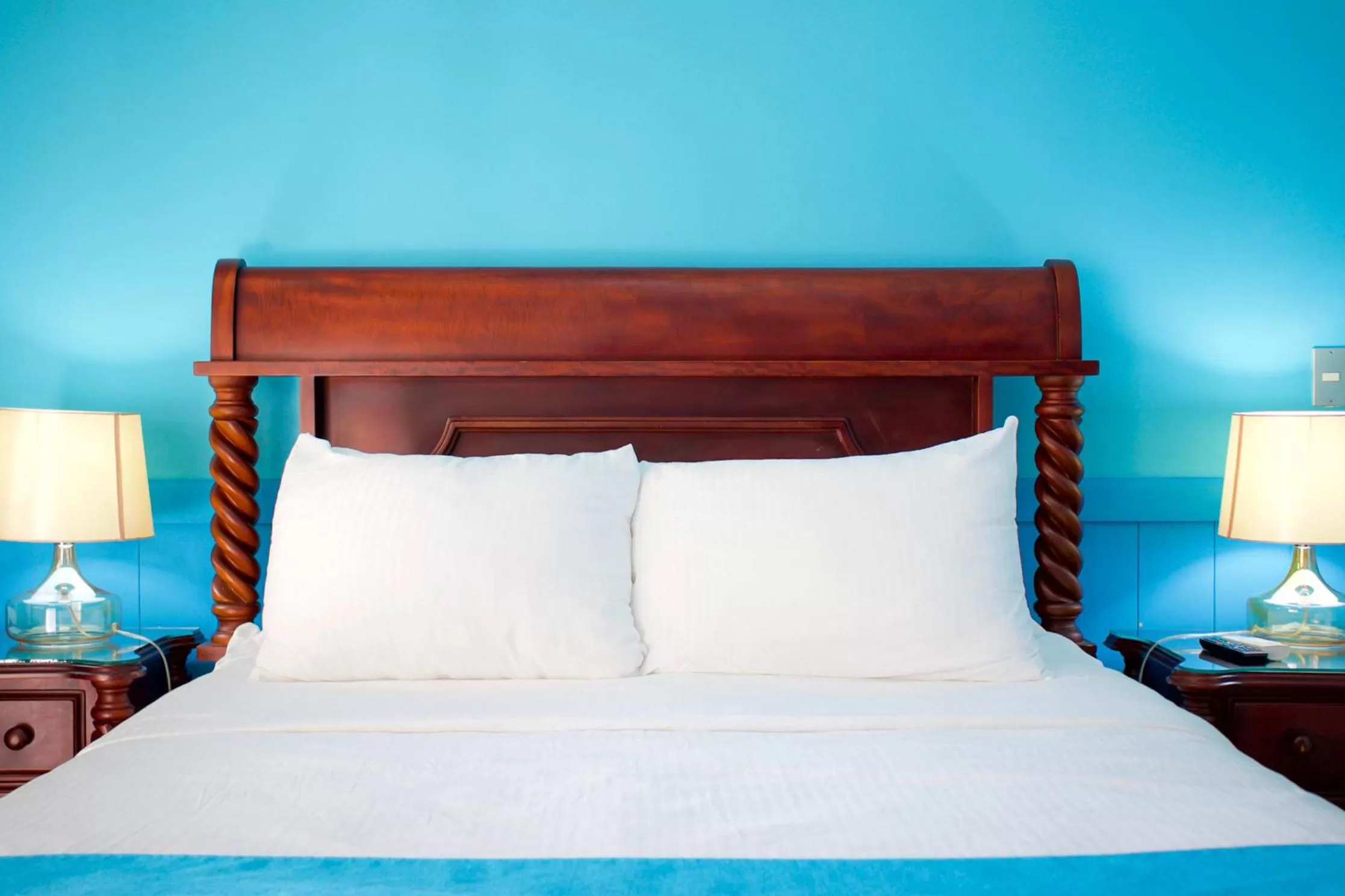 Bed in Hotel Victoriano