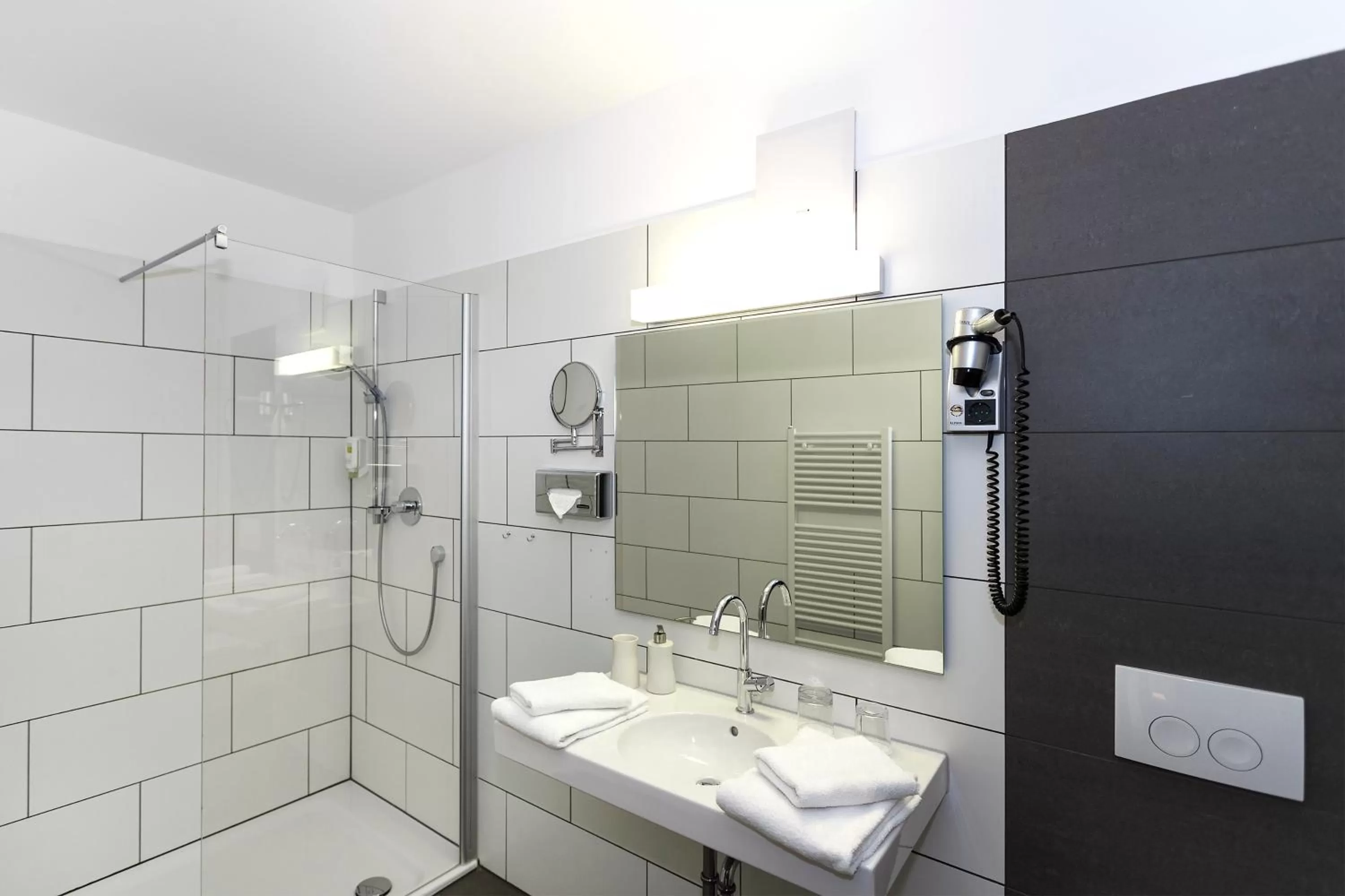 Bathroom in Hotel am See