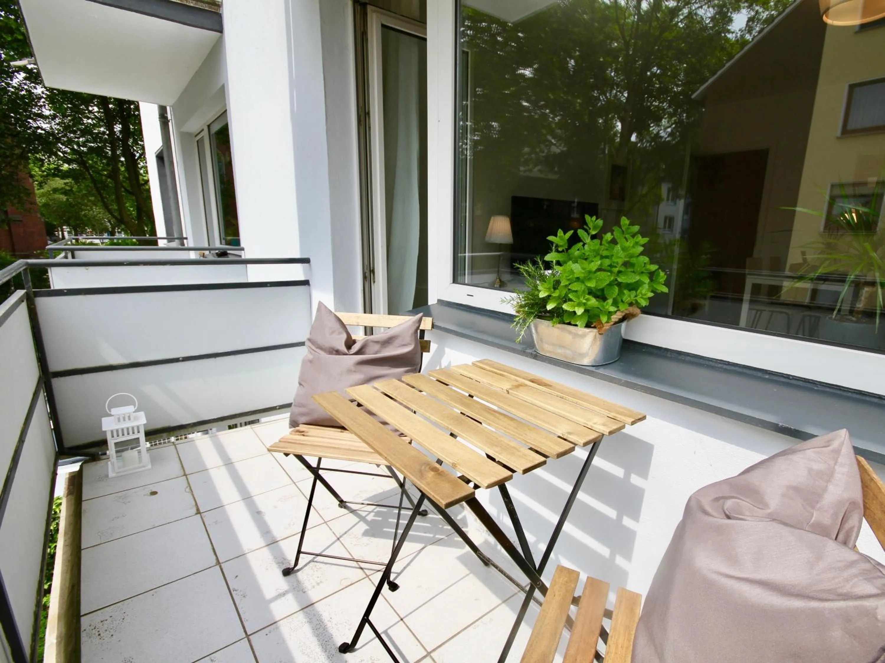 Balcony/Terrace in Apartmenthaus in der Arnoldstraße
