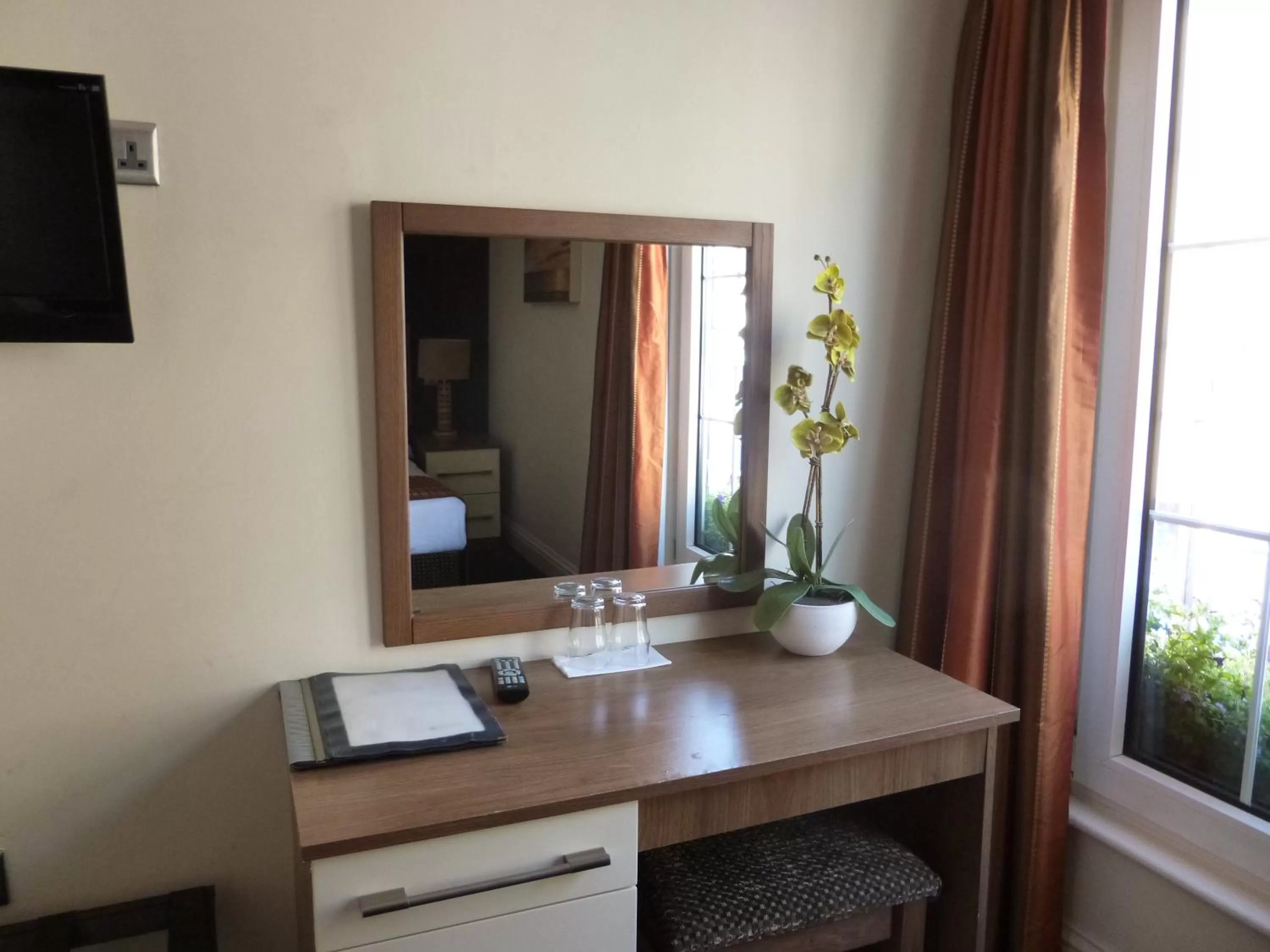 Decorative detail in The White Lady Hotel