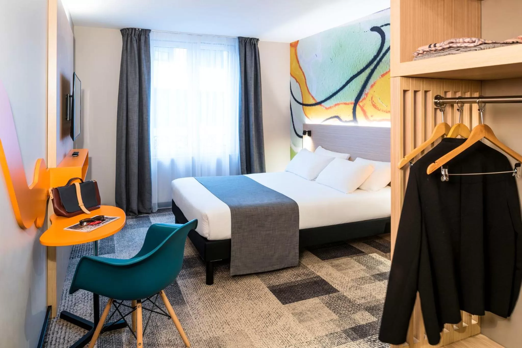 Property building, Bed in ibis Styles Clamart Gare Grand Paris