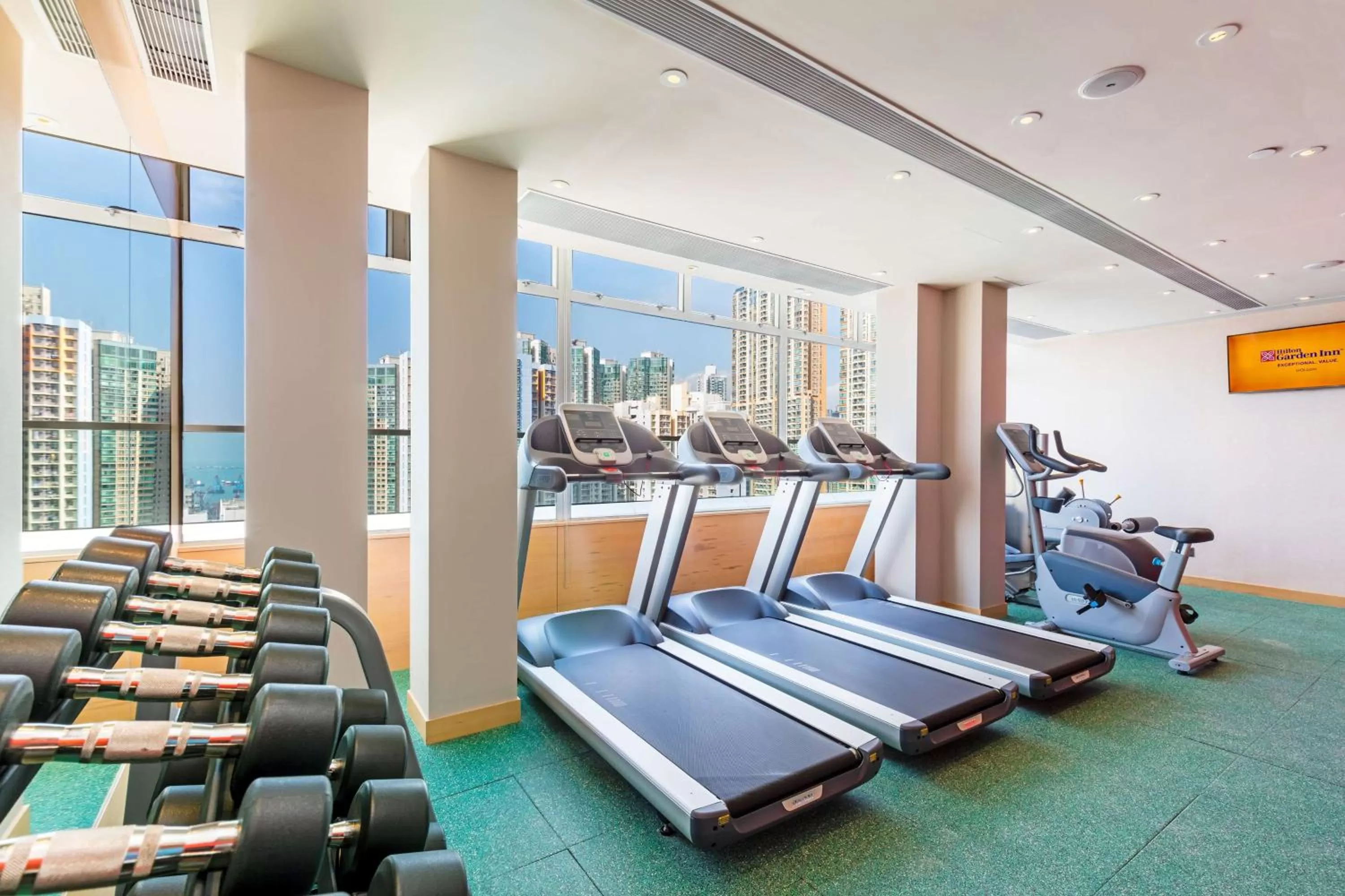 Fitness centre/facilities in Hilton Garden Inn Hong Kong Mongkok