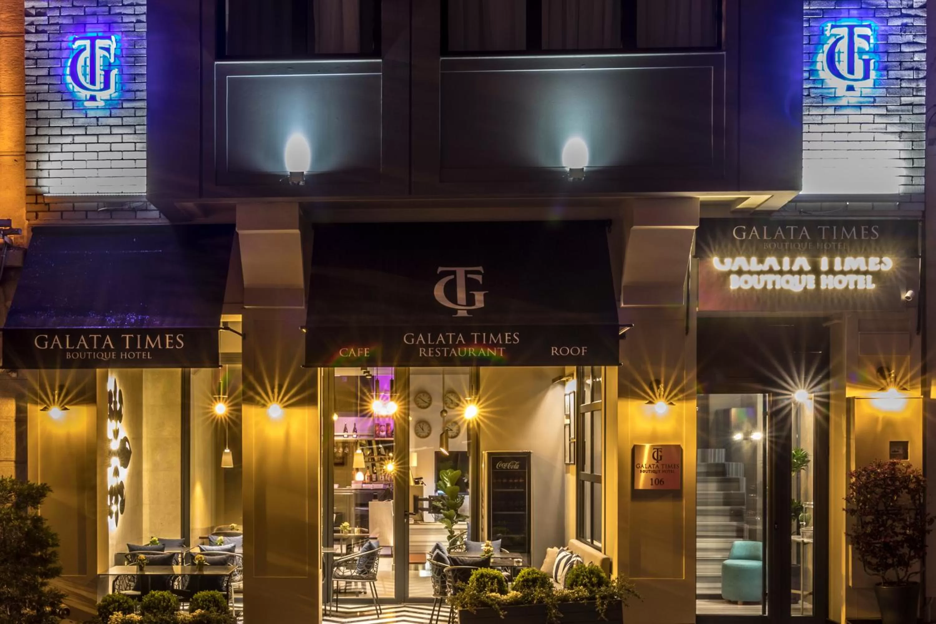 Facade/entrance in Galata Times Hotel