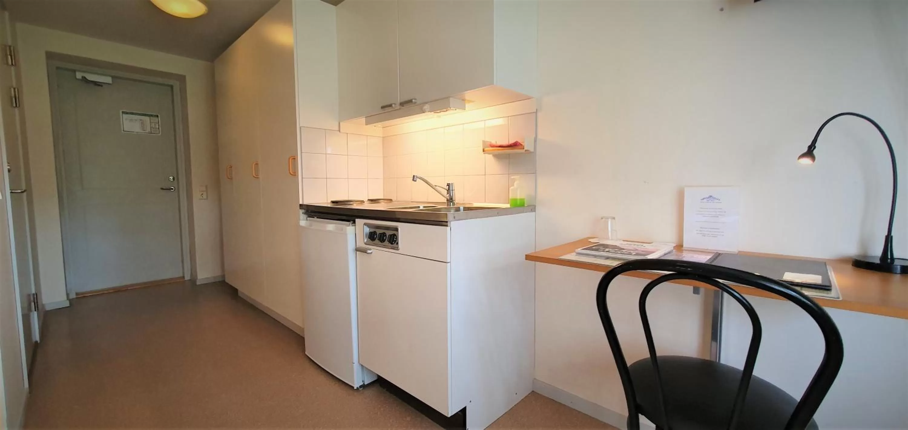Kitchen or kitchenette in Nipanhotellet