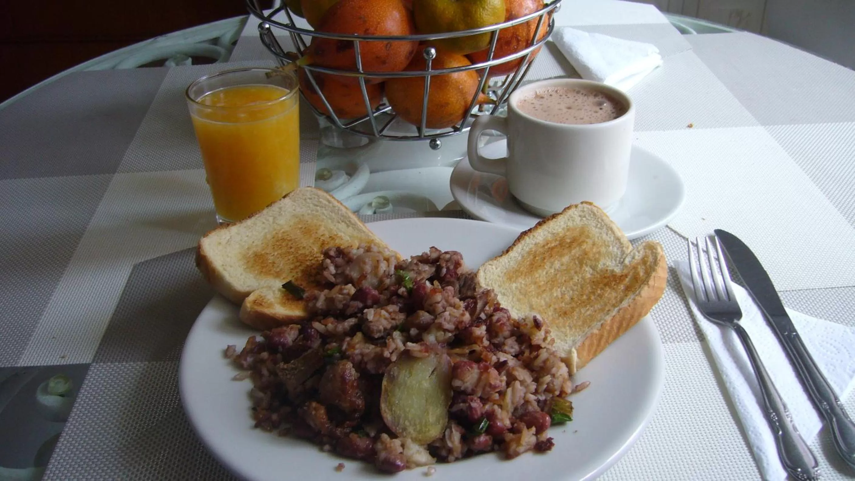 Food and drinks, Food in Hotel Bogotá Gran Marquez