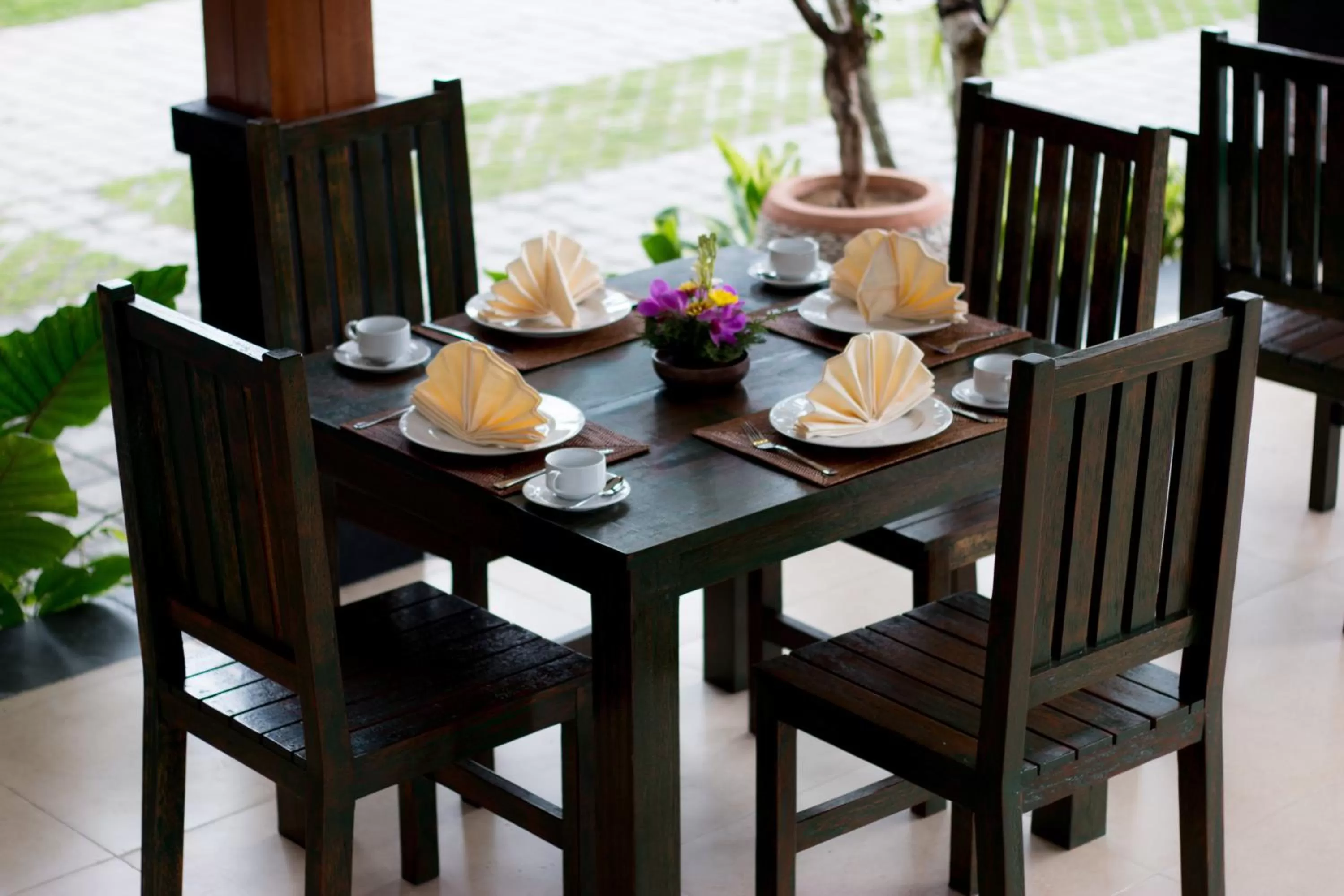 Restaurant/places to eat in Gita Maha Ubud Hotel by Mahaputra-CHSE Certified