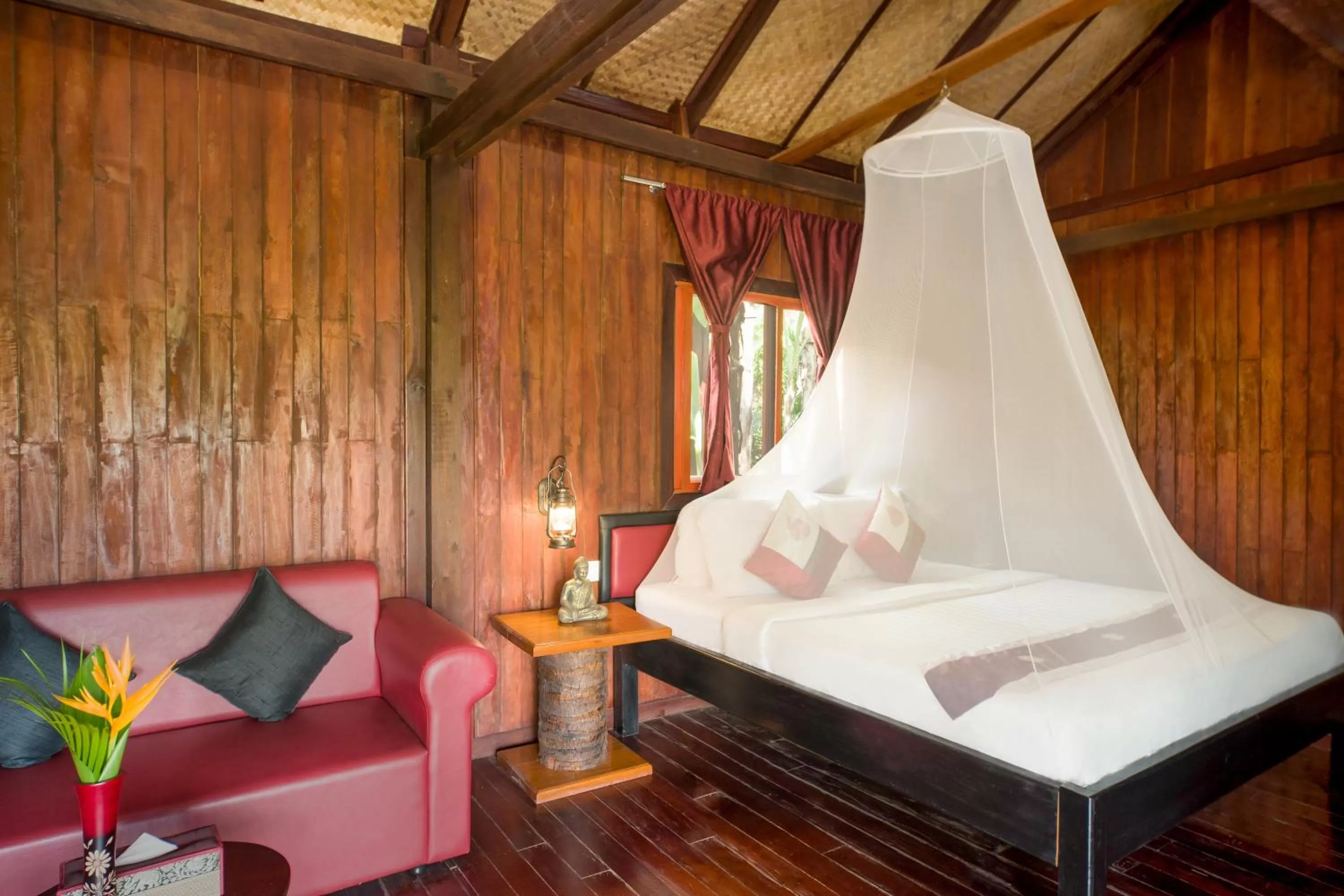 Photo of the whole room, Bed in Authentic Khmer Village Resort