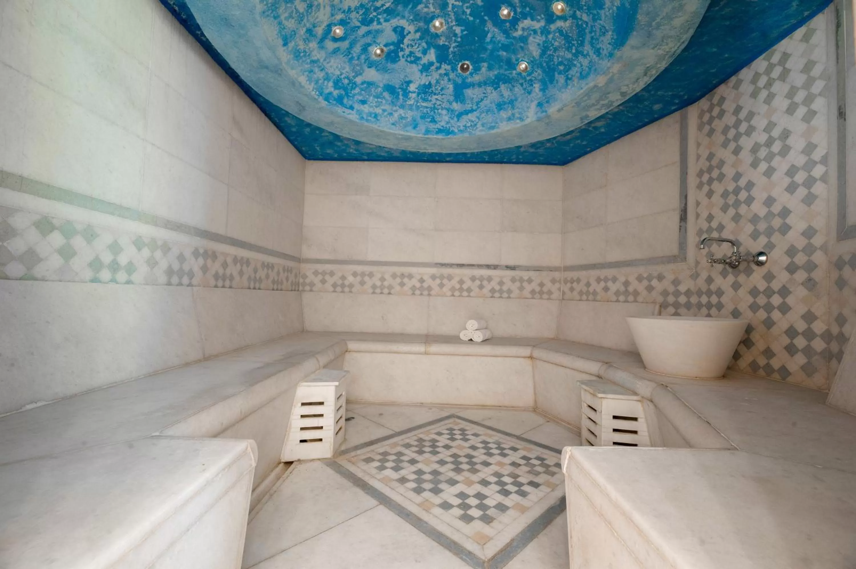 Steam room in Melia Athens