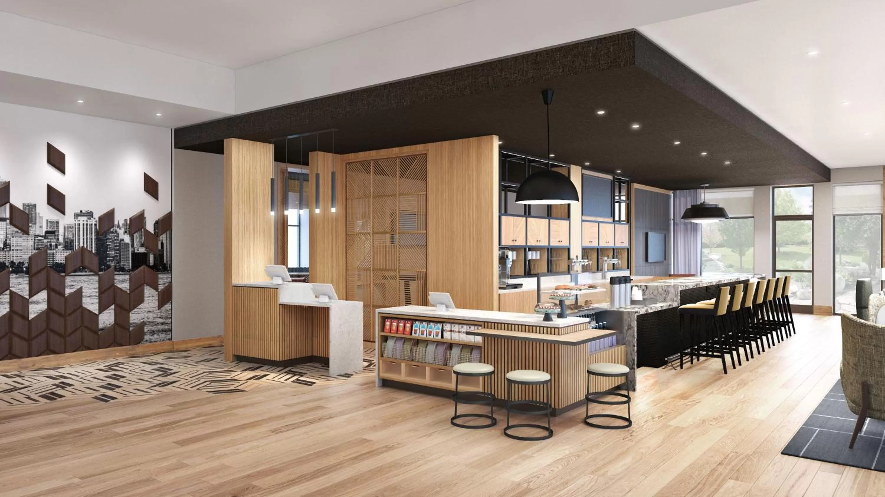 Lounge or bar in Hyatt Place Harrisonburg