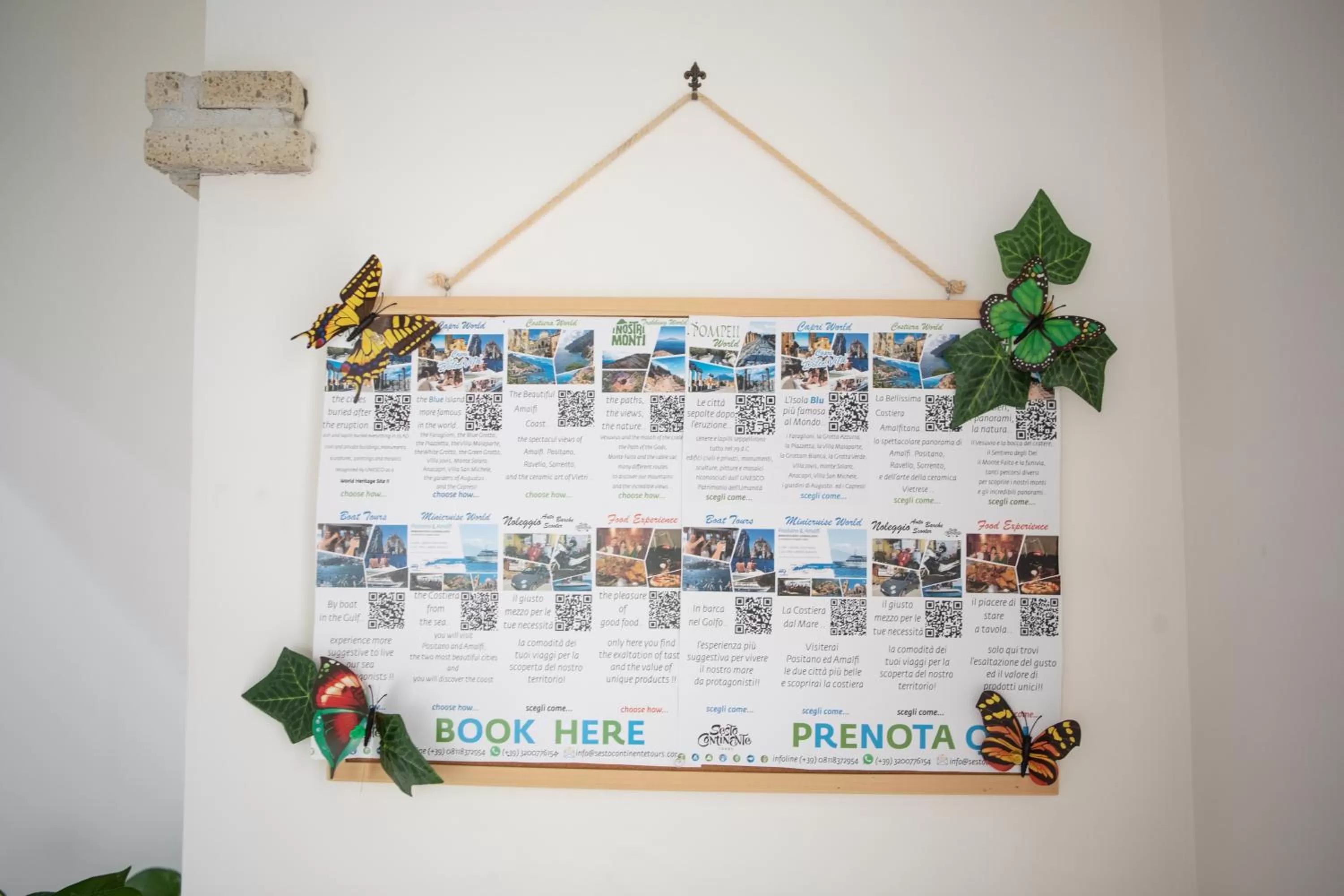 Text overlay in IL CEPPO sui sentieri per Amalfi