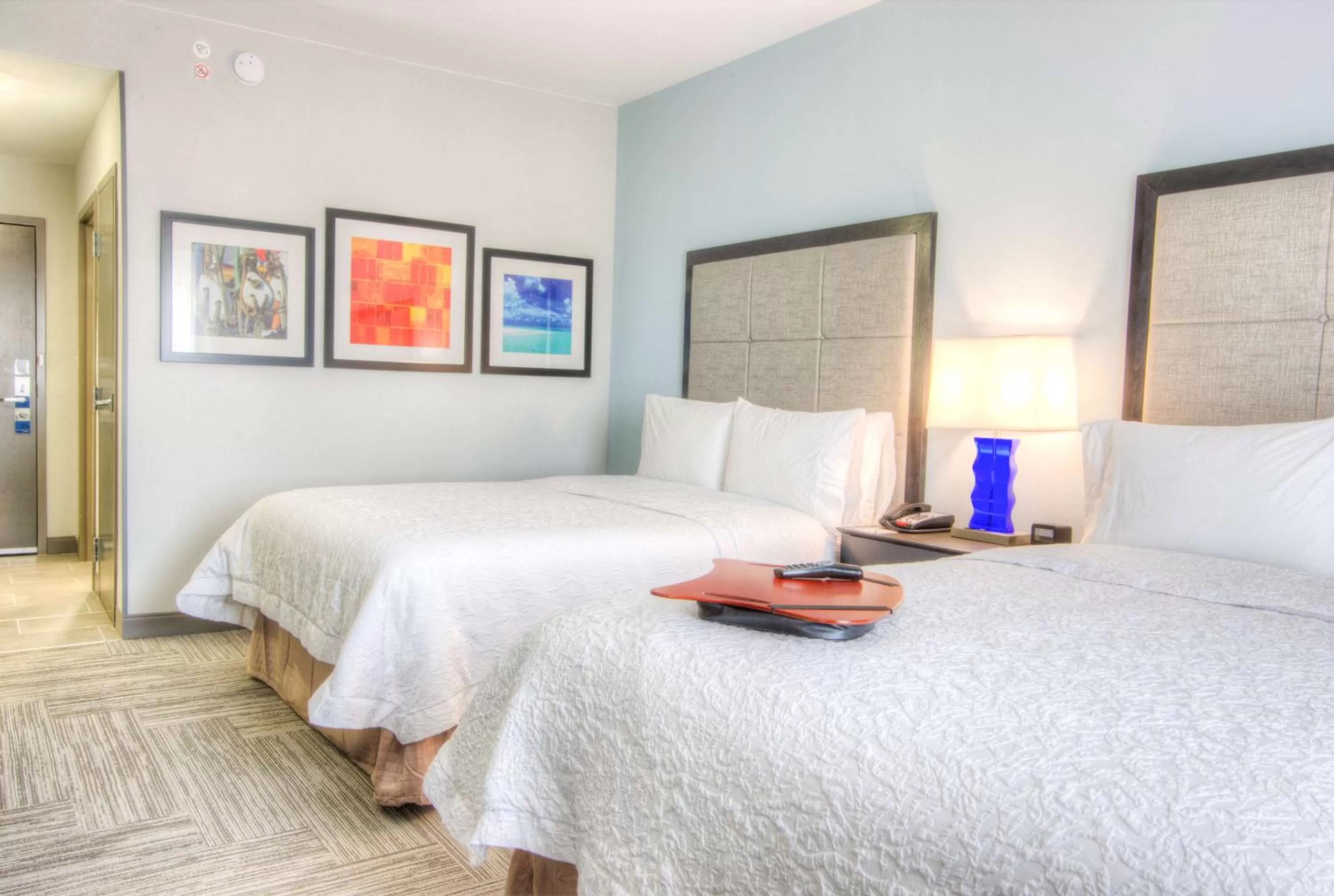 Bed in Hampton Inn Houston I-10 East, TX