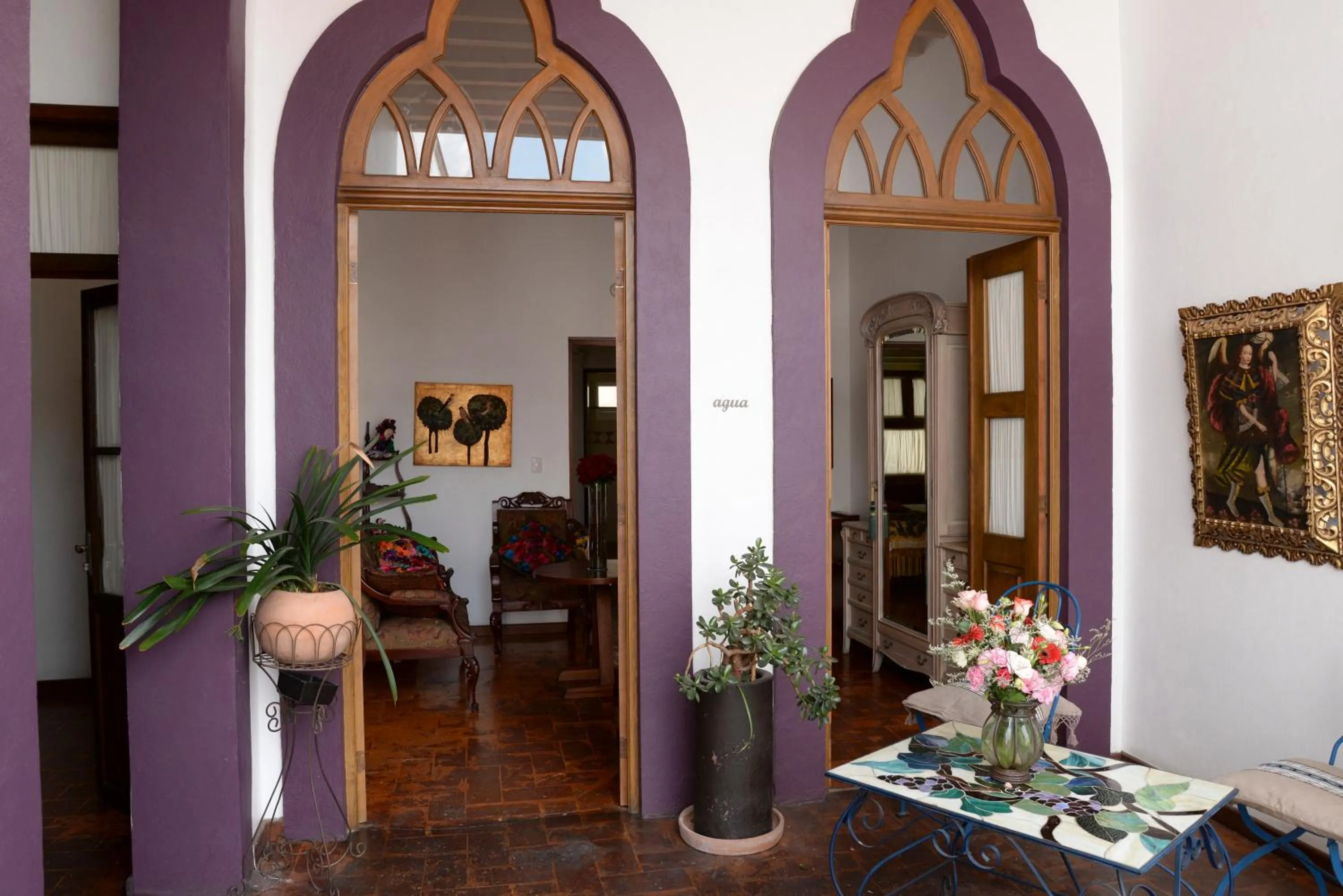 Balcony/Terrace in El Serafin Hotel Boutique