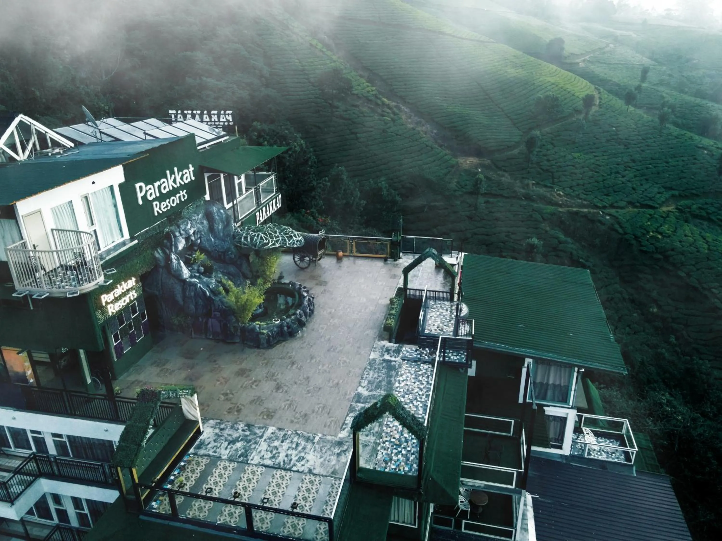 Property building in Parakkat Nature Resort