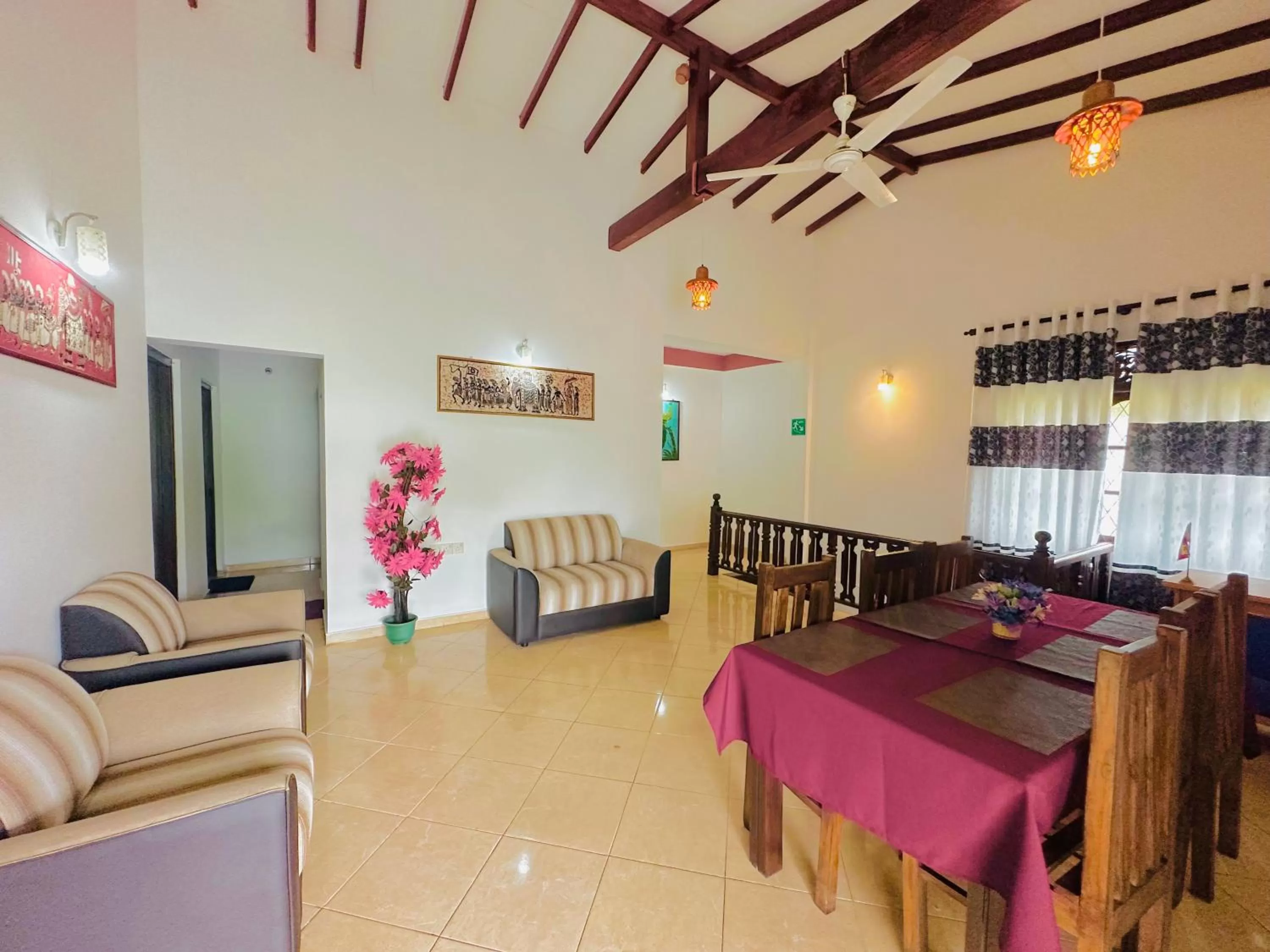 Seating area in New Peacock Resort