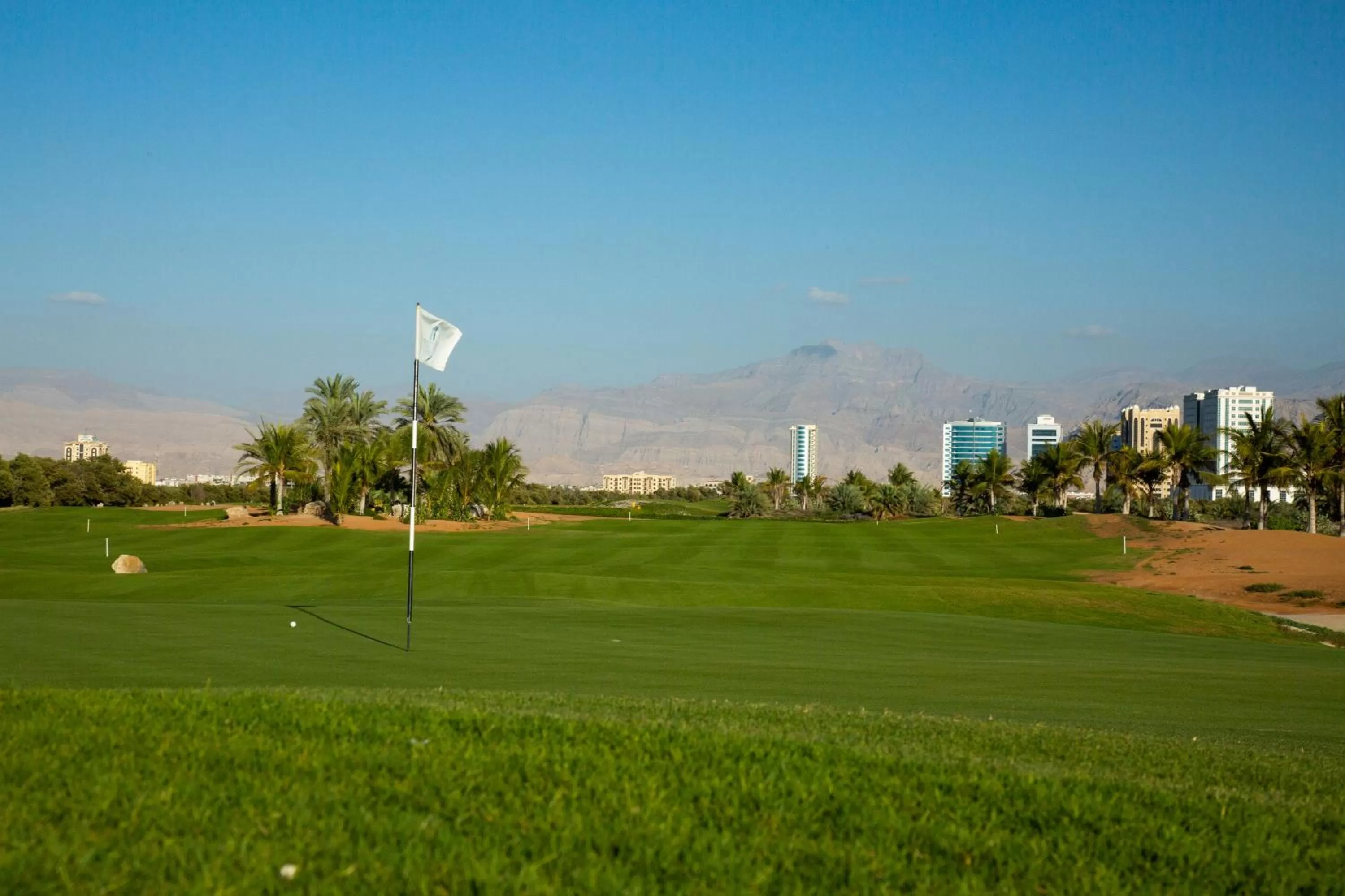 Golfcourse in Hilton Garden Inn Ras Al Khaimah