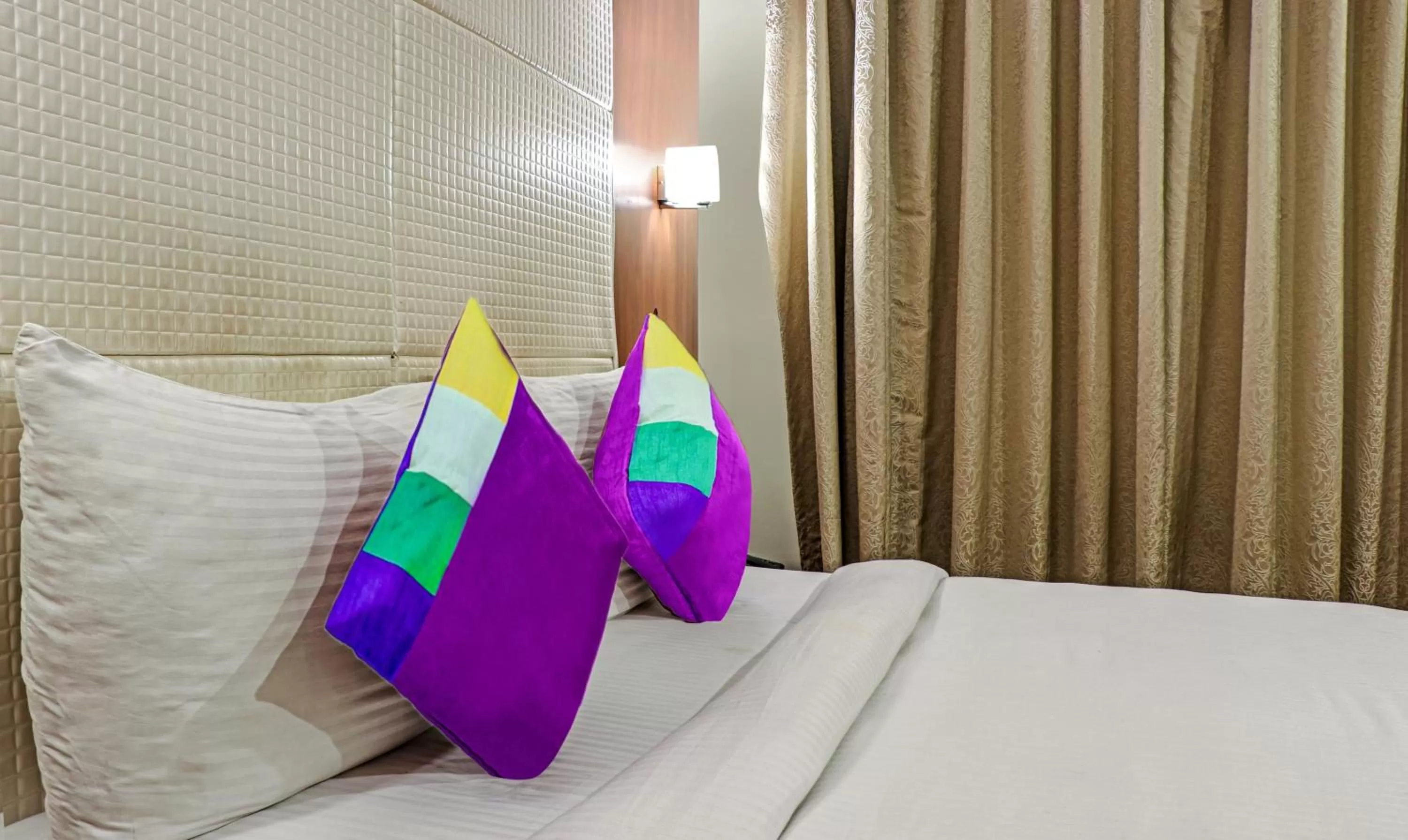 Bed in The Onyx Hotel