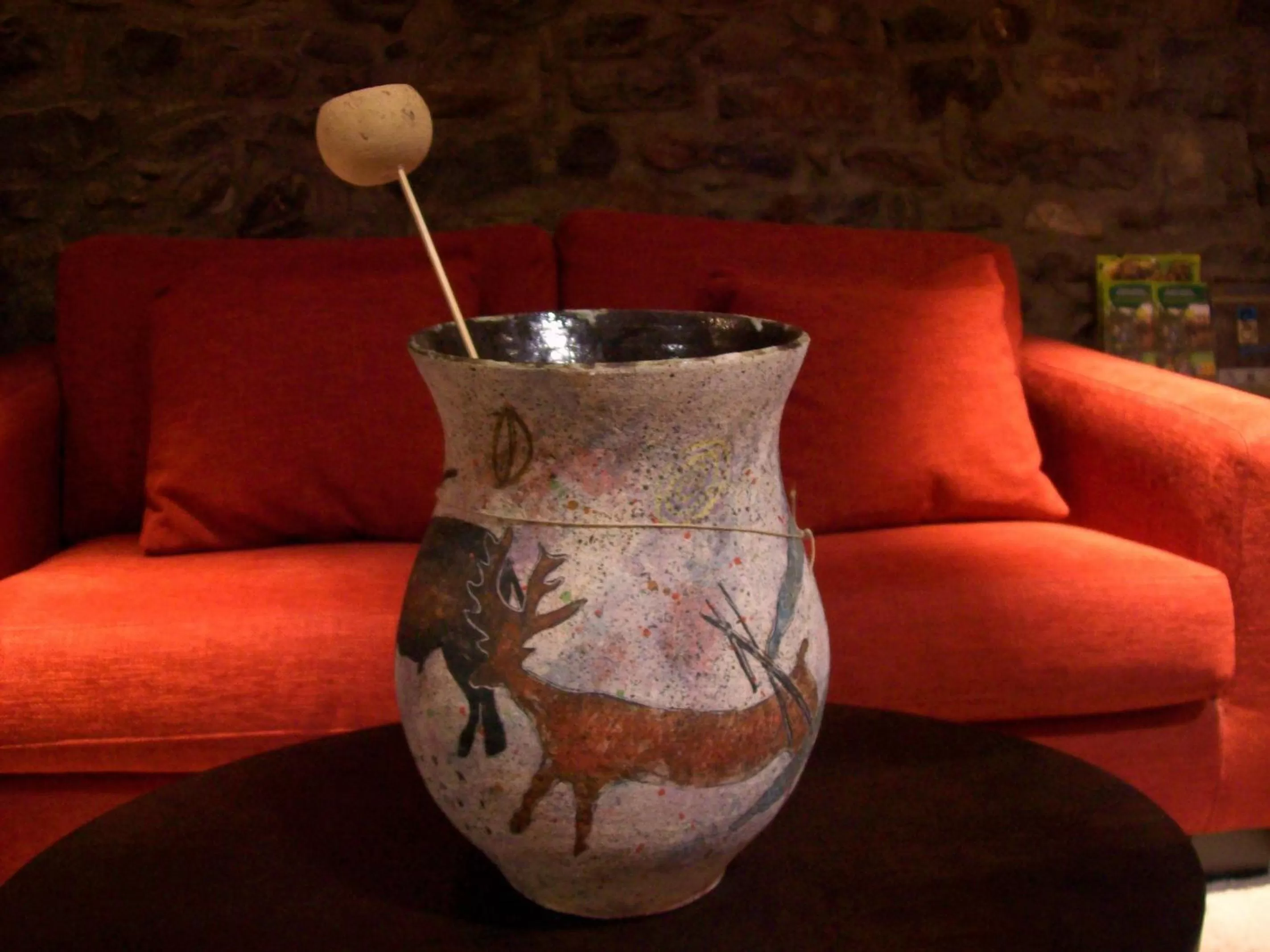 Seating area in Los Siete Reyes