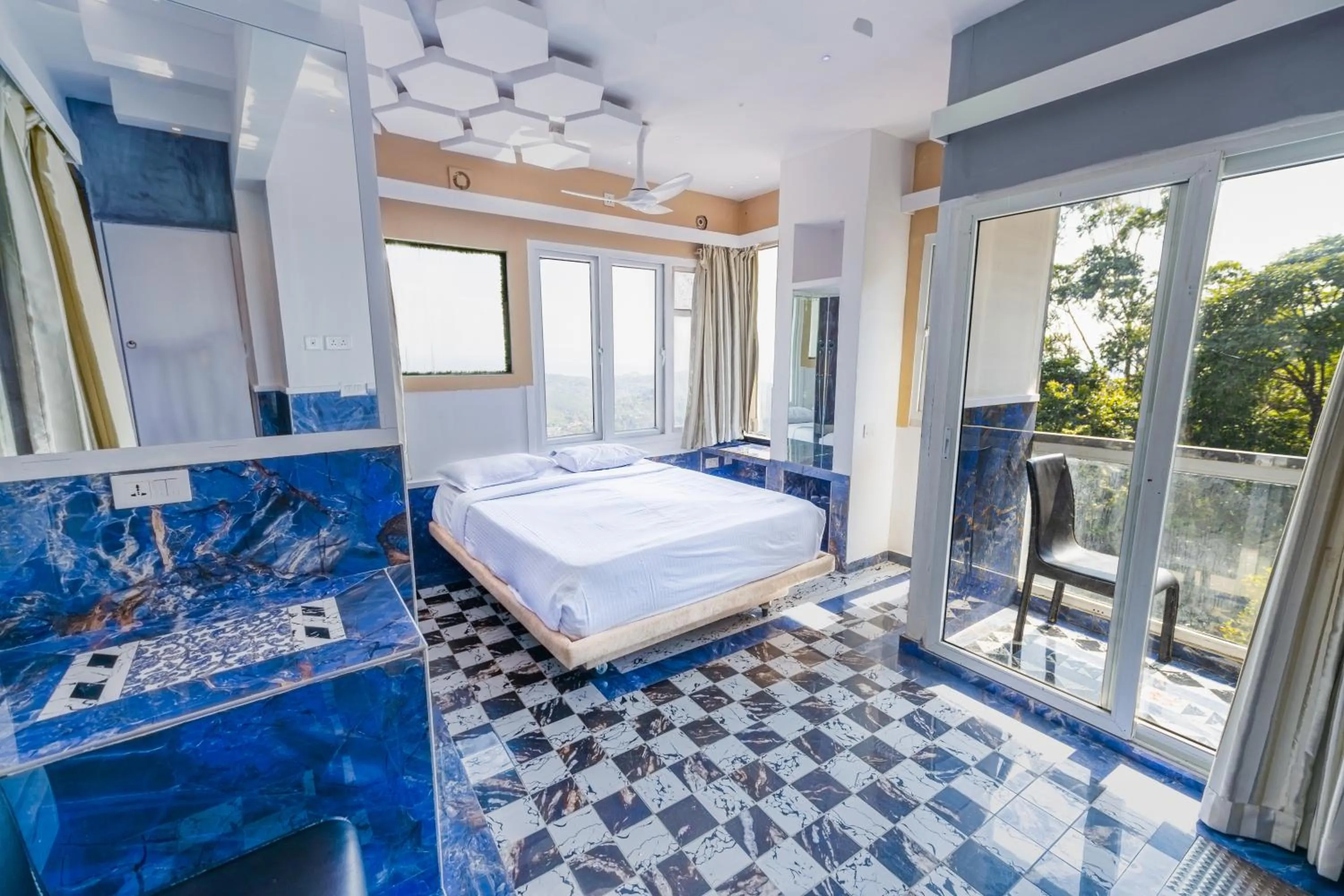 Bathroom, Bed in Parakkat Nature Resort