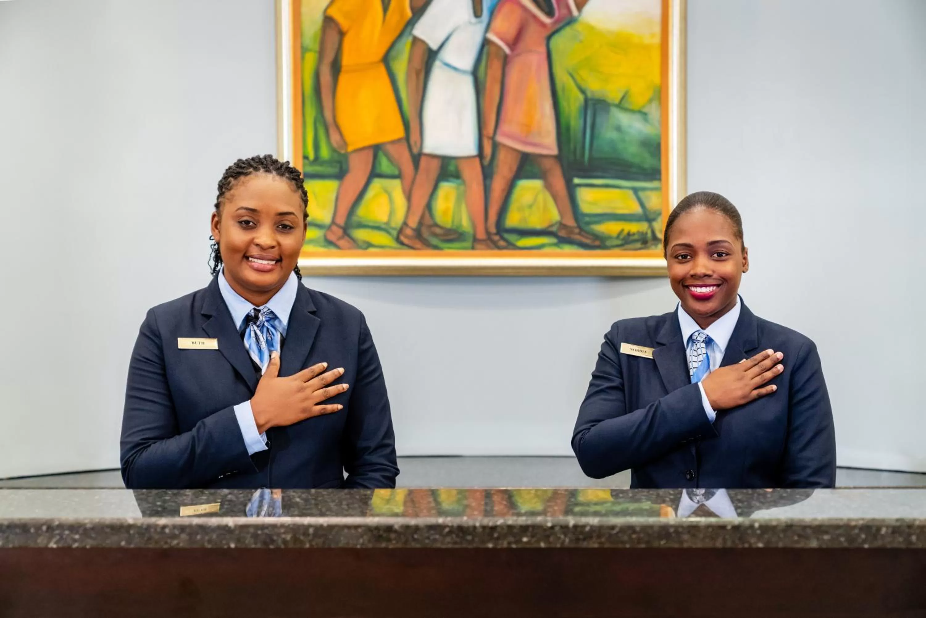 Staff in Jewel Grande Montego Bay Resort and Spa