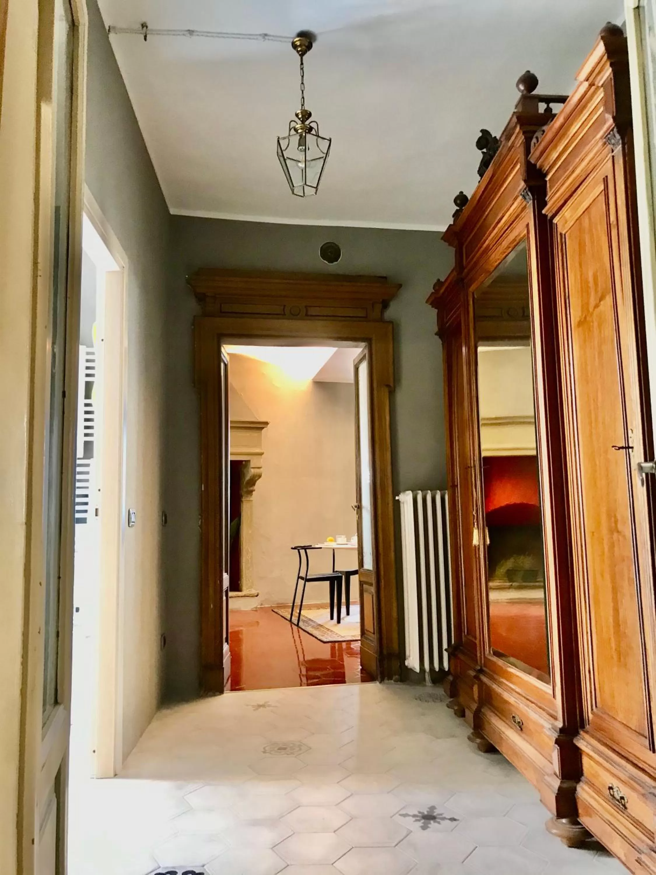 Decorative detail, Bed in B&B Villa Rosalinda