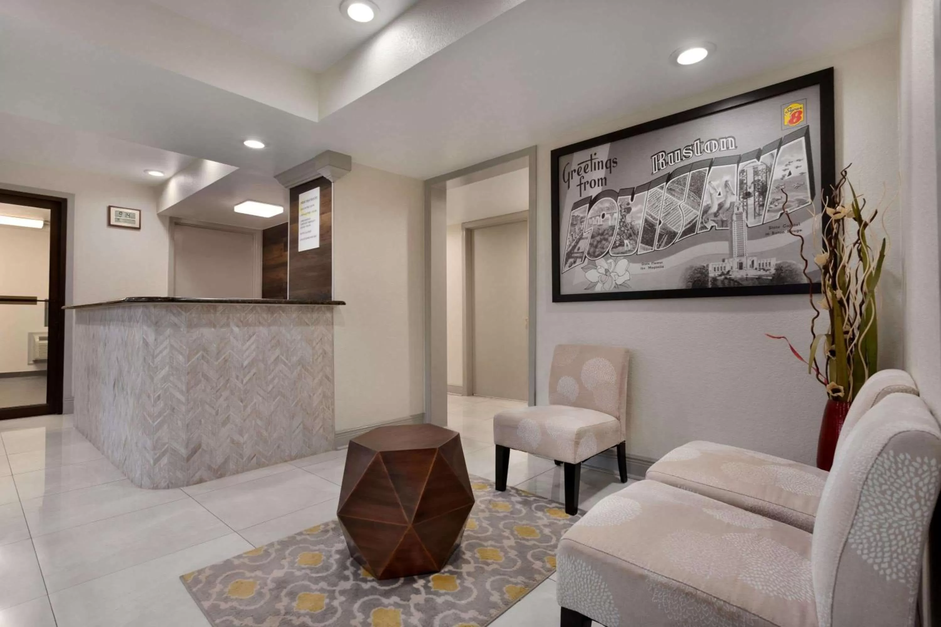 Lobby or reception in Super 8 by Wyndham Ruston