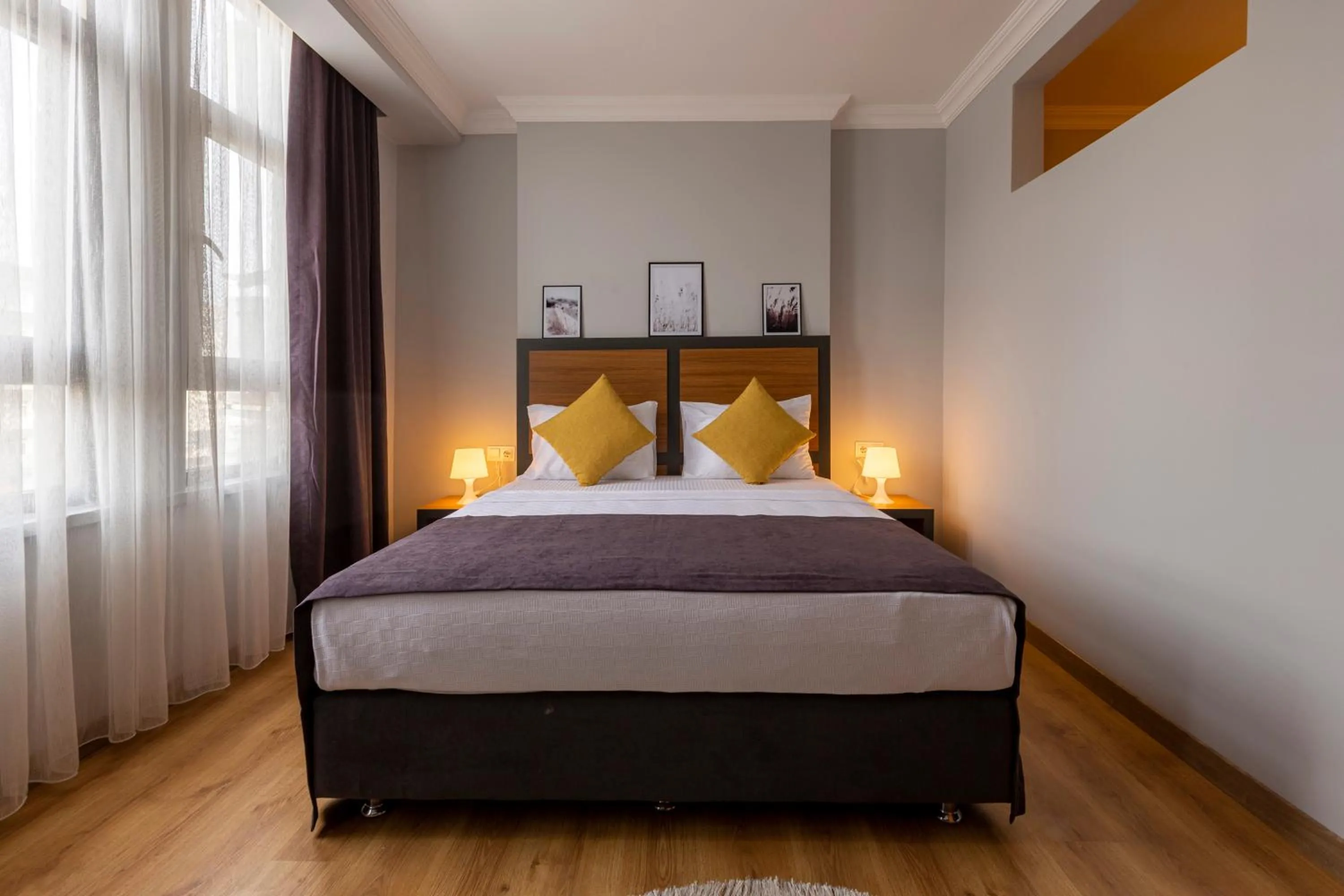 Photo of the whole room, Bed in Antalya Business Hotel