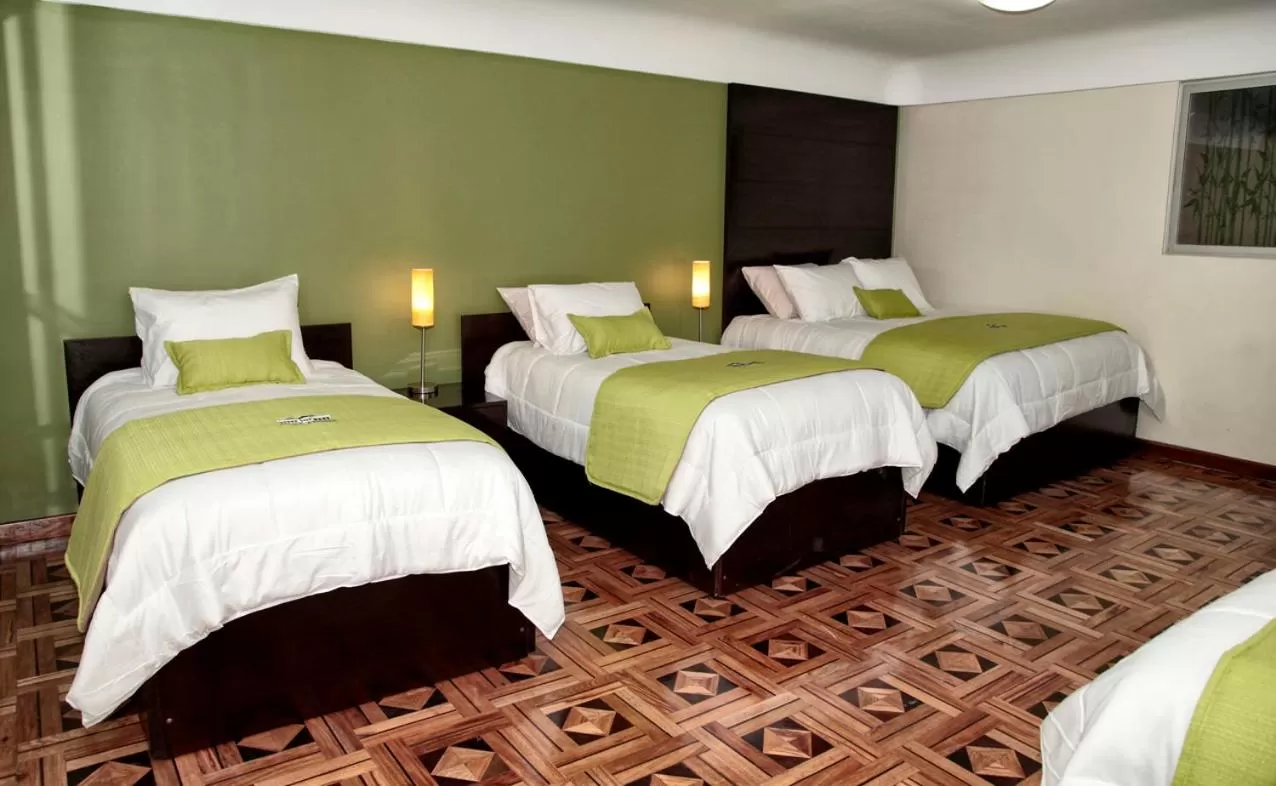 Bed in Casa Hotel Achumani