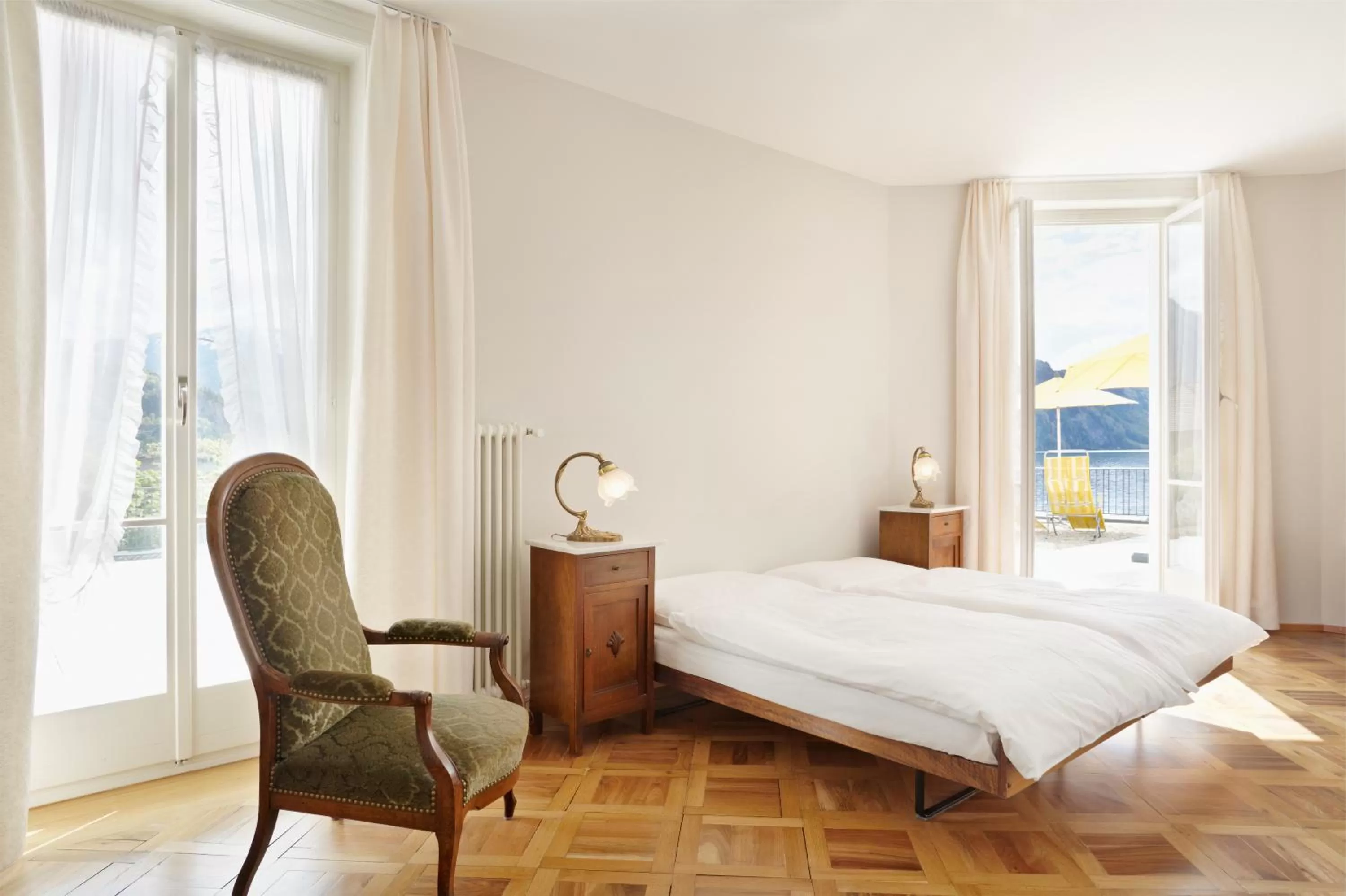 Bed in Hotel Terrasse am See