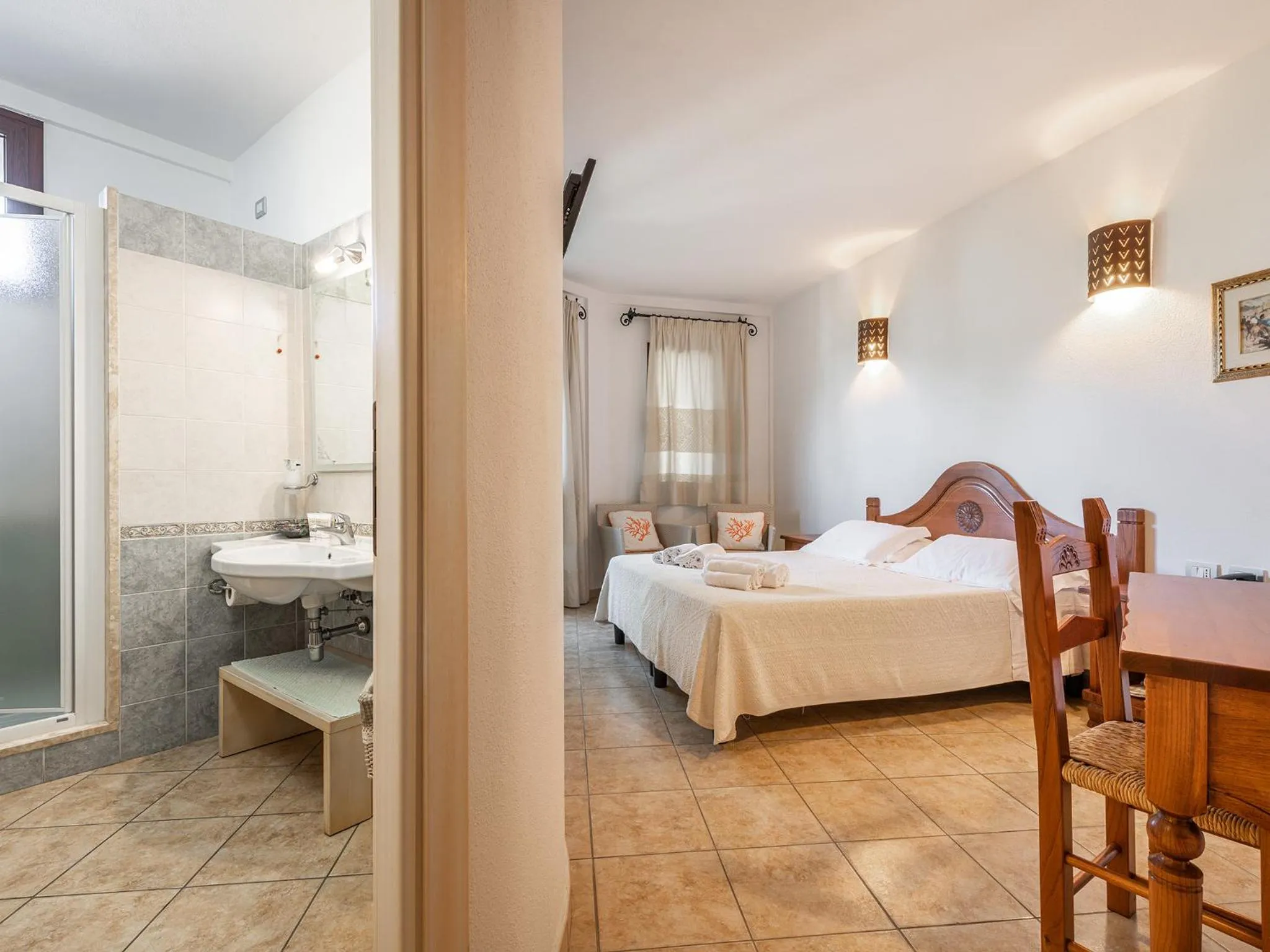 Bed in Hotel RaffaEl