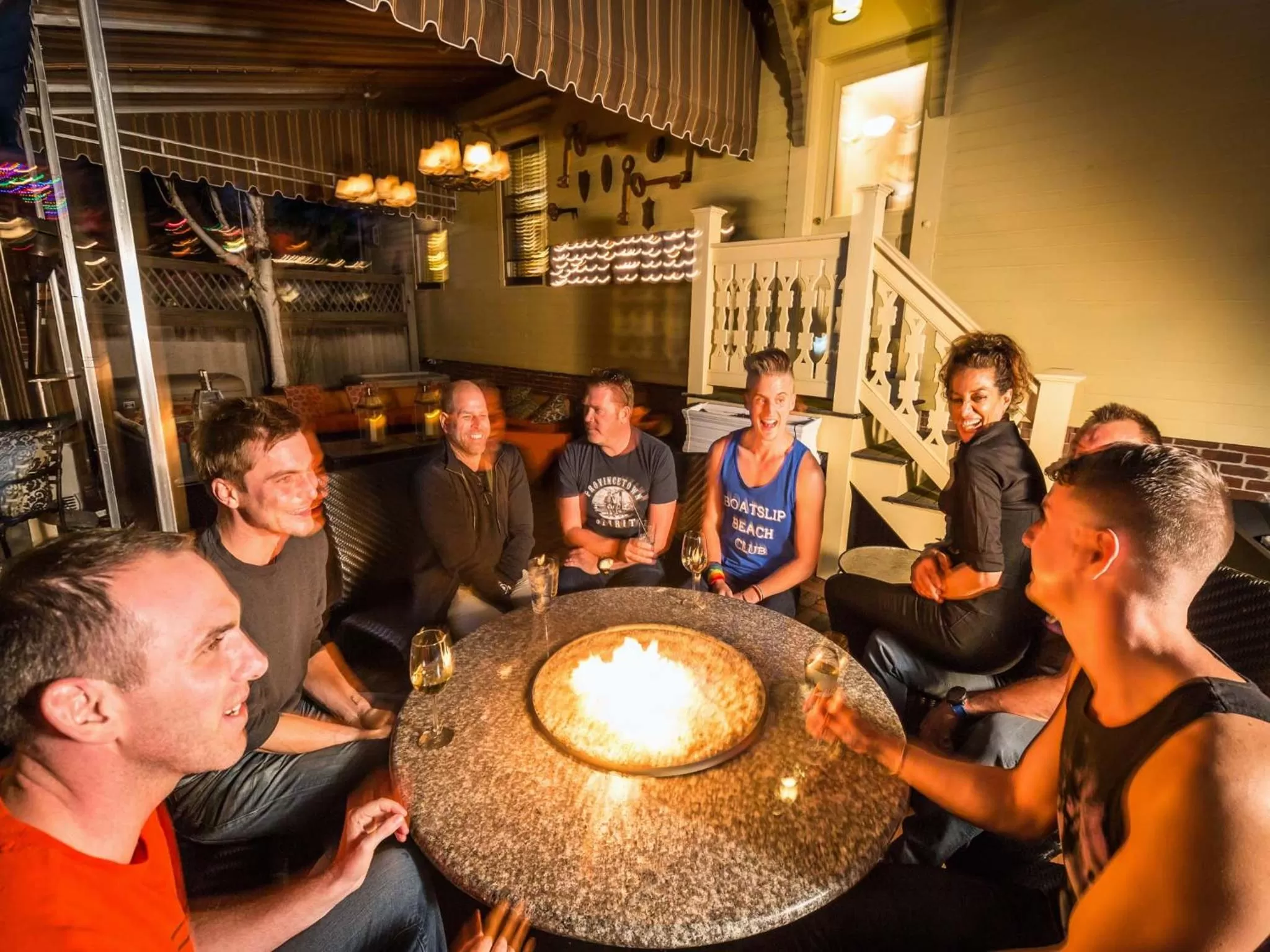 Patio in Brass Key Guesthouse Adults Only